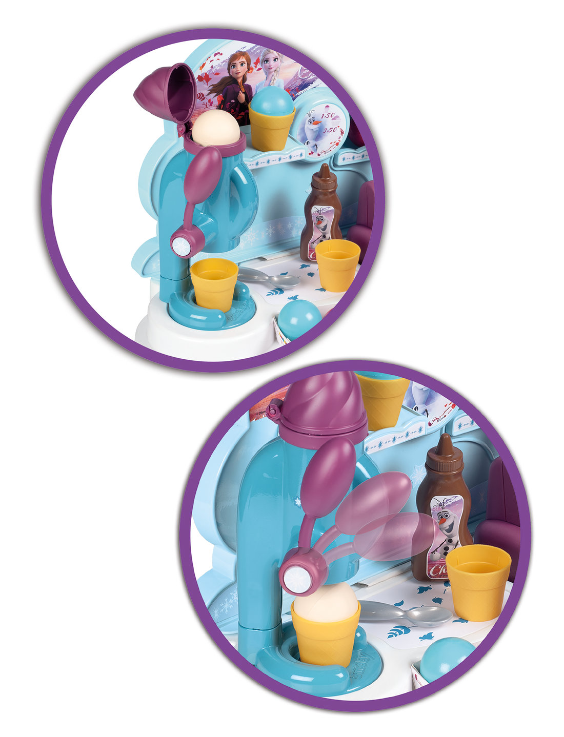 Smoby frozen 2024 ice cream factory