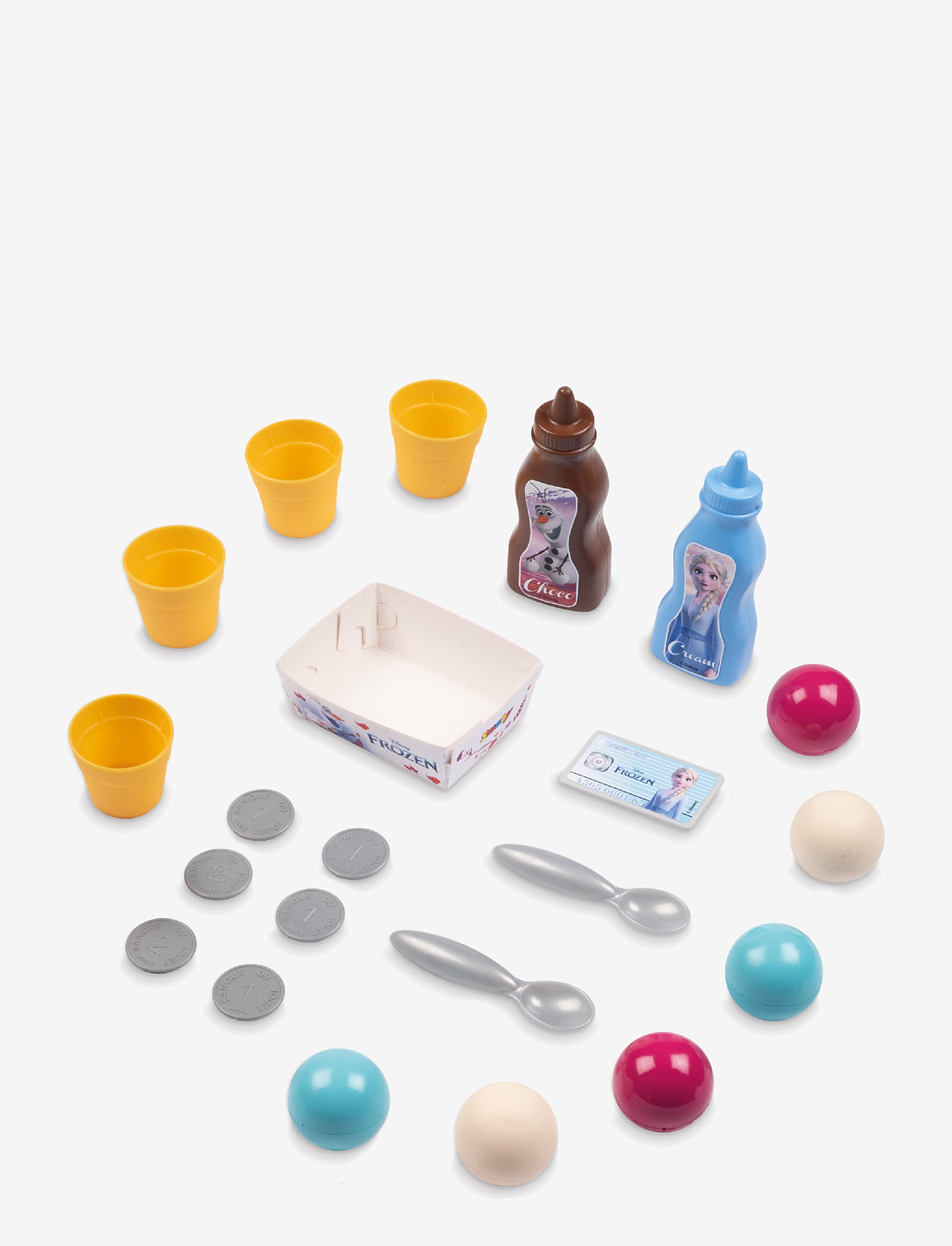 Smoby - Frozen Ice Cream Factory - muovailuvahat - blue - 4