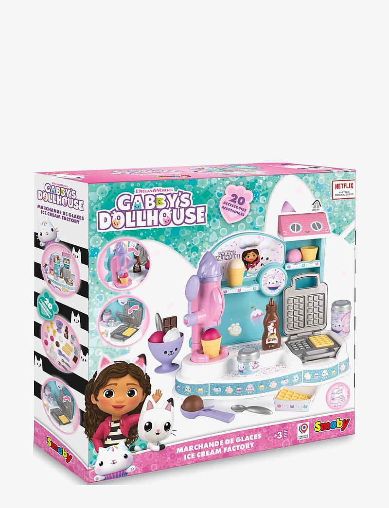 Smoby - Smoby Gabbys Dockskåp Glassaffär - leikfangamatur og kökur - multicoloured - 5