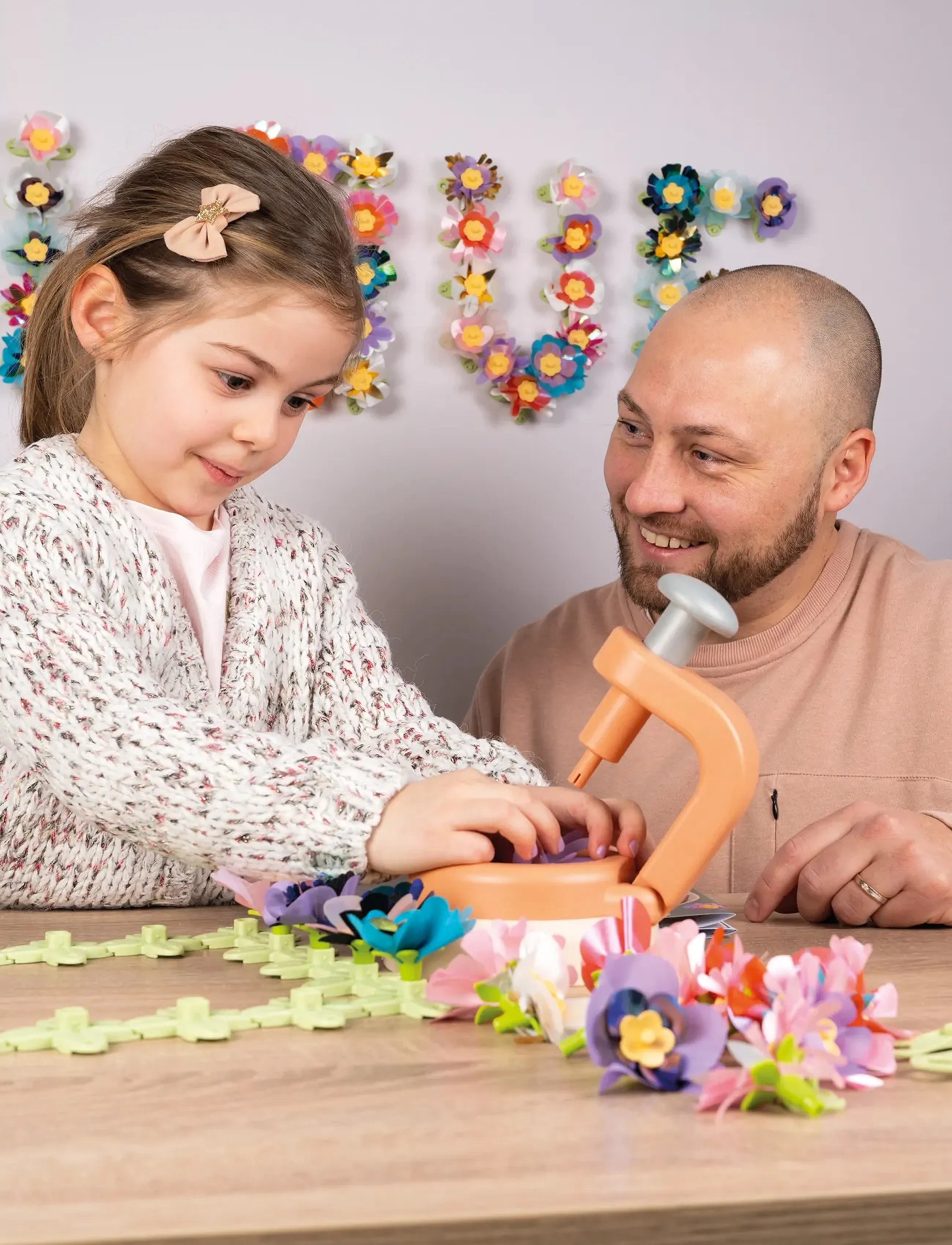 Smoby Crea Flower Deco Set, Børn, Interactive Legetøj, Multi/mønstret, Str: ONE SIZE