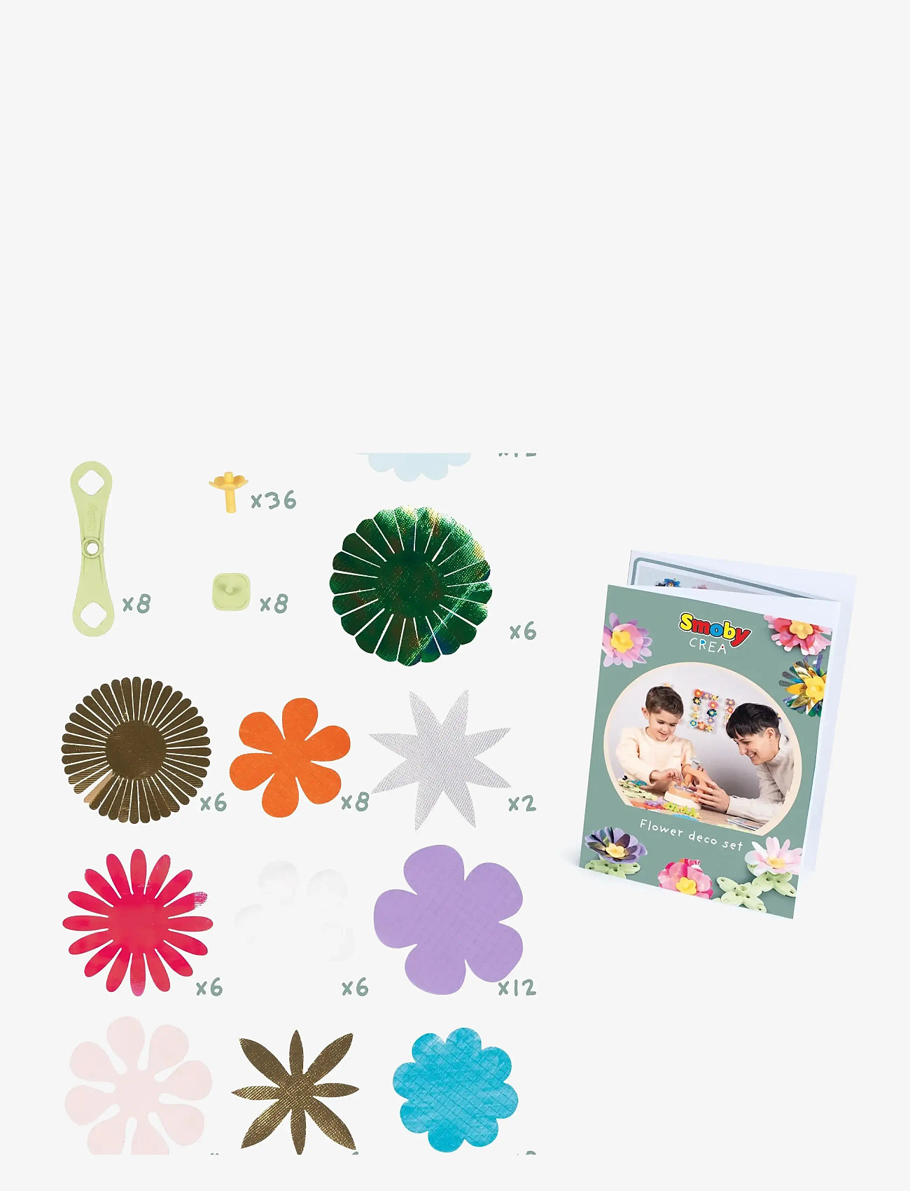 Smoby - Smoby Crea Flower Deco Set - interaktives spielzeug - multi colorued - 4