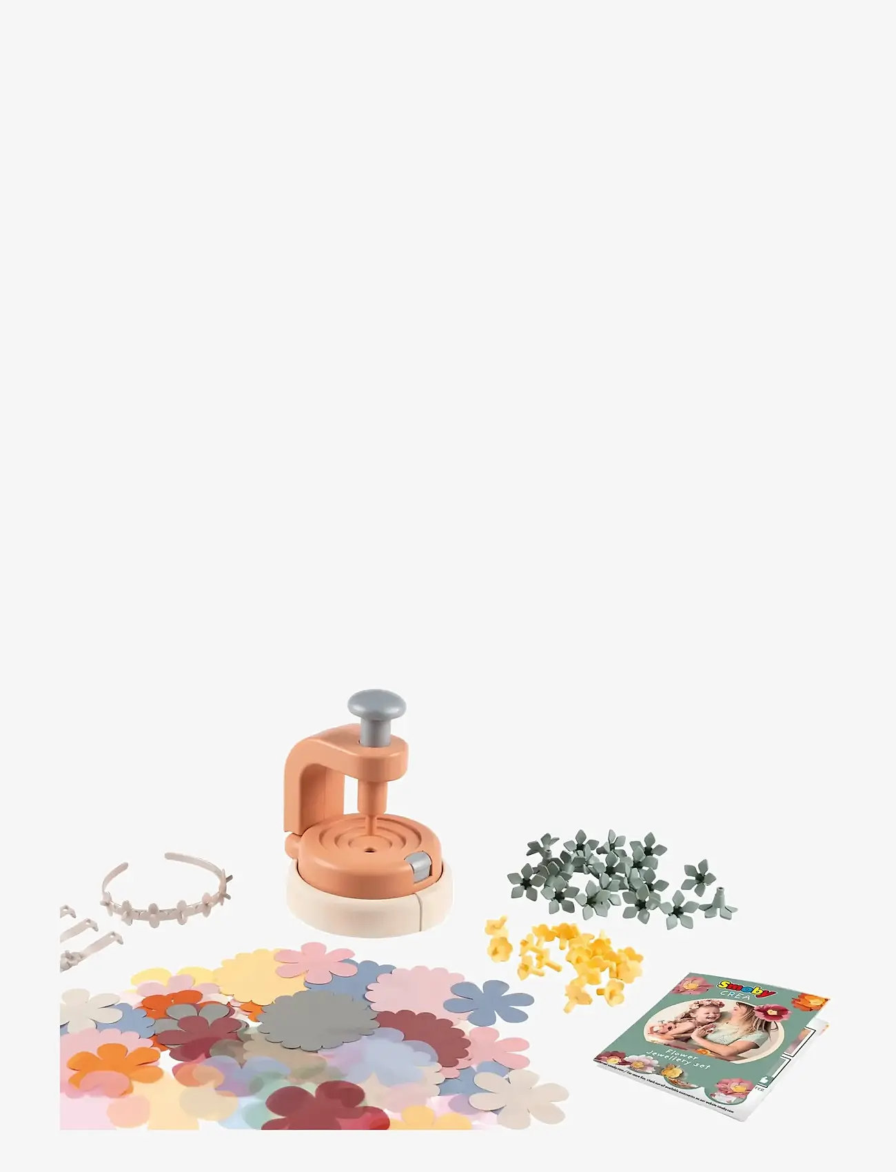 Smoby - Smoby Crea Flower Jewelry Set - käsitöökomplekt - multi colorued - 1