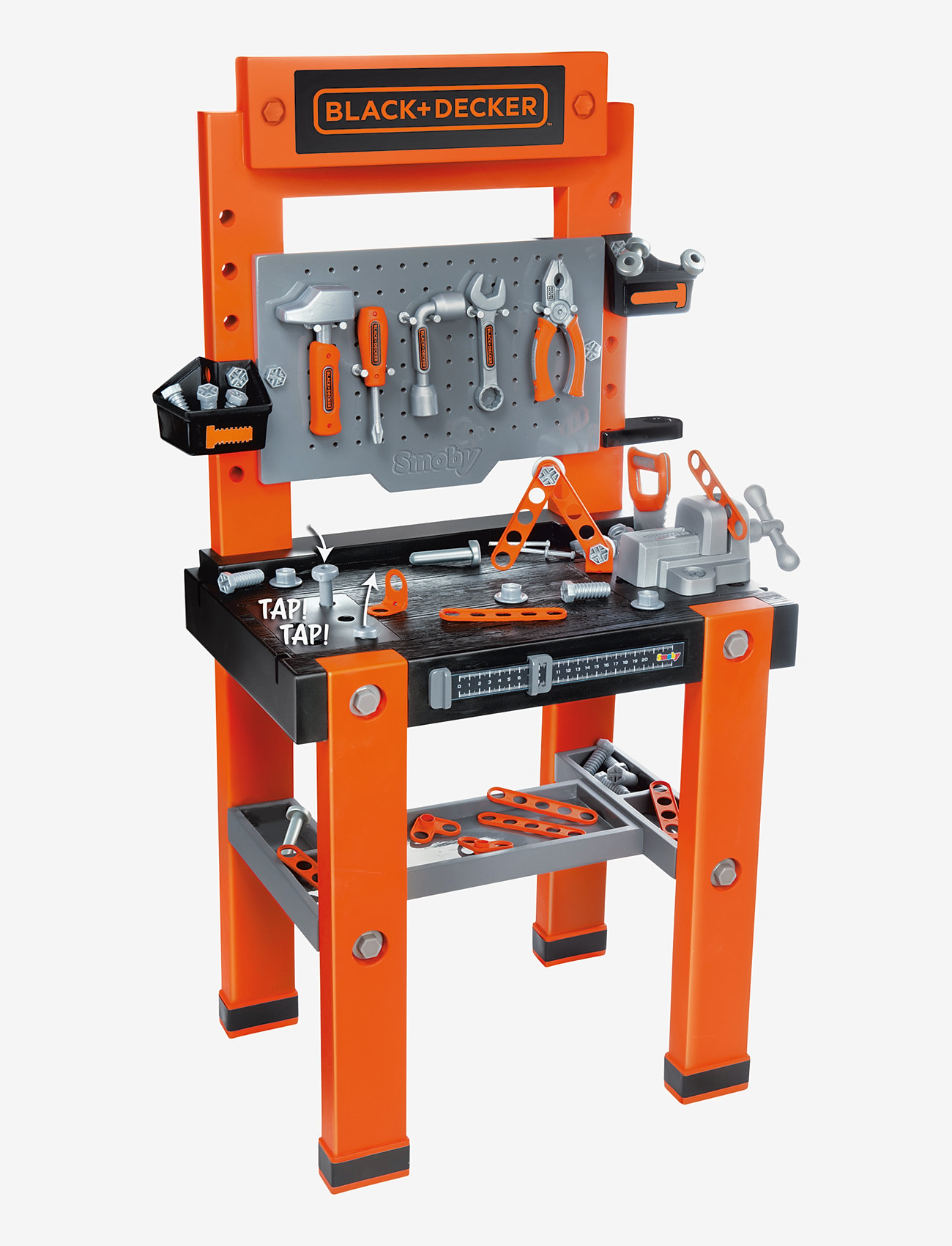 Smoby - B+D Bricolo One Workbench - brown - 0