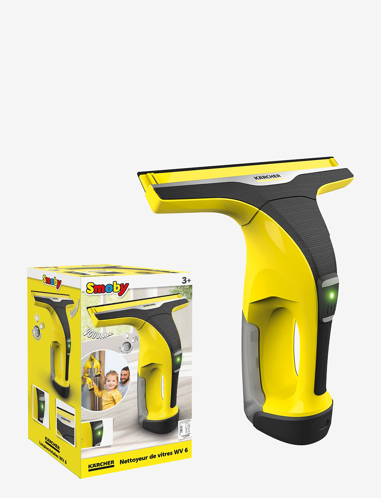 Smoby - Smoby Kärcher WV6 Window Cleaner - legetøjsværktøj - yellow - 1