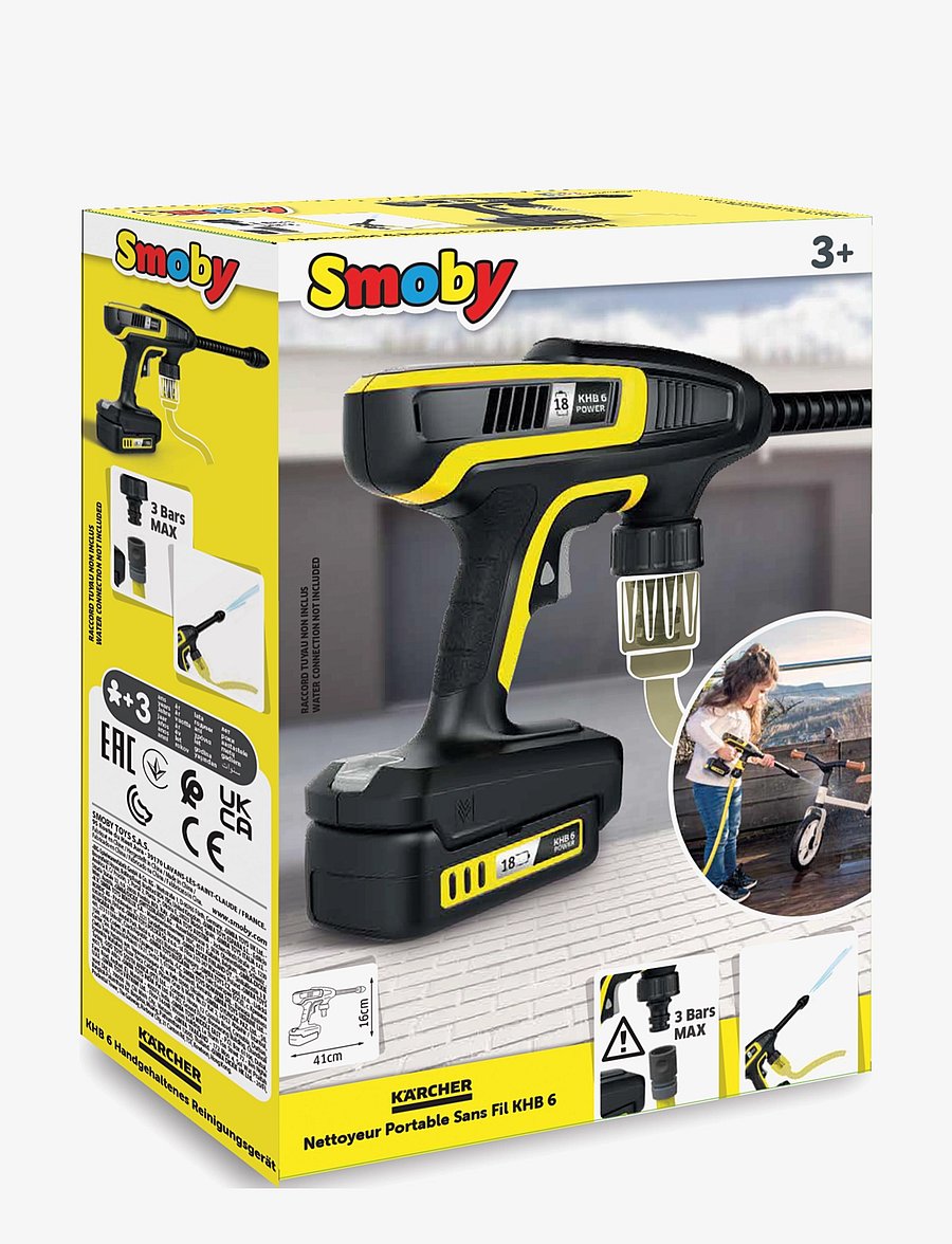 Smoby - Smoby Kärcher KHB6 Pressure Washer - spielzeug-werkzeuge - yellow - 2