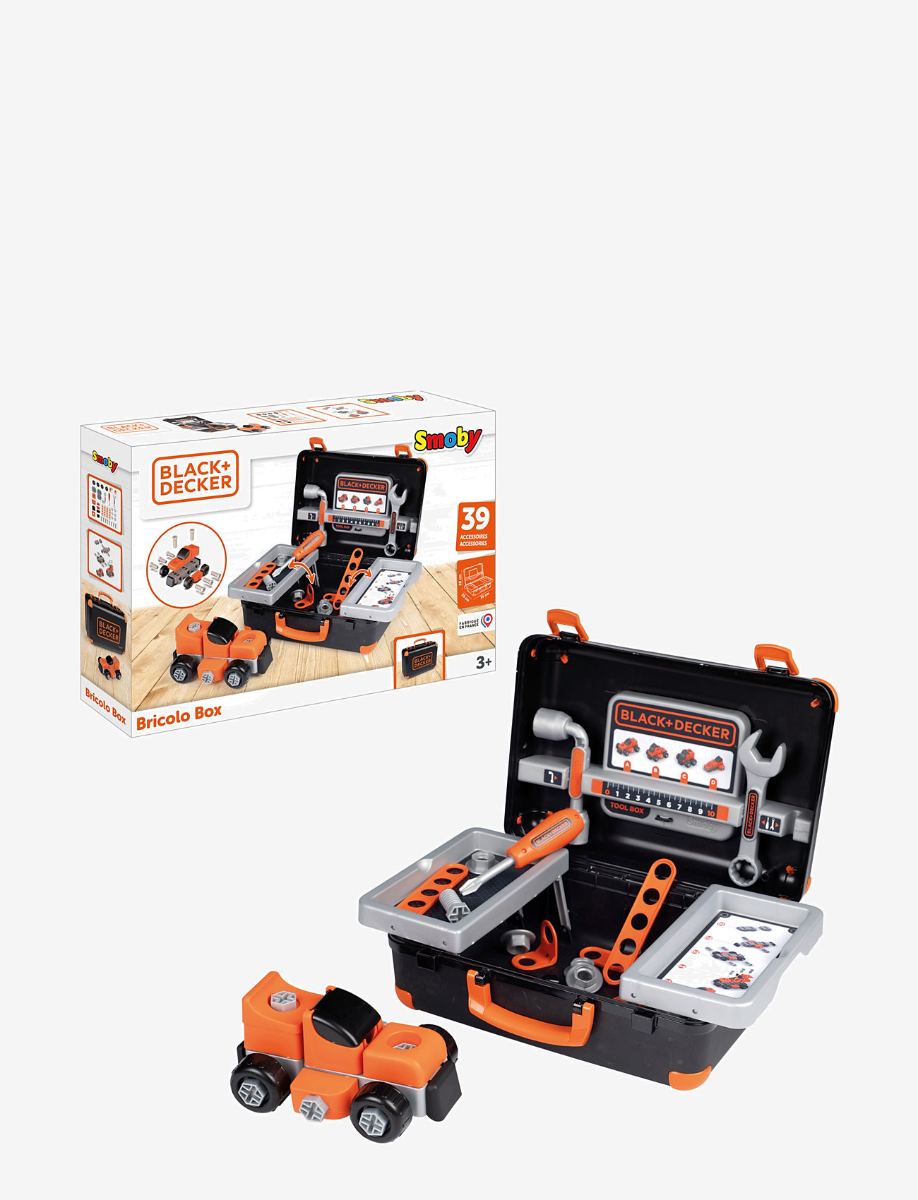 Smoby - Black&Decker  BRICOLO BOX - Žaisliniai įrankiai - muticolore - 0