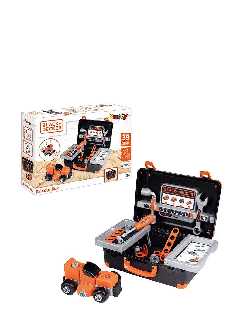 Smoby - Black&Decker BRICOLO BOX - mänguasjade tööriistad - muticolore - 0