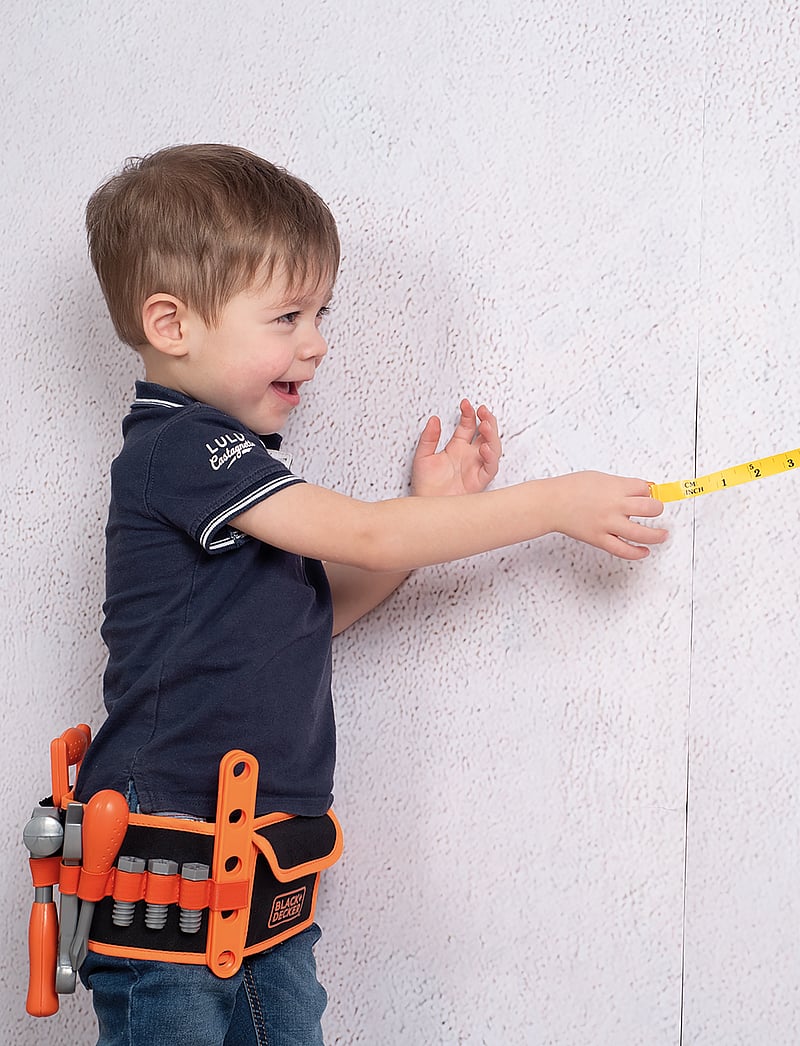 Smoby - Smoby Black+Decker Fabric Tool Belt - spielzeug-werkzeuge - multi coloured - 0