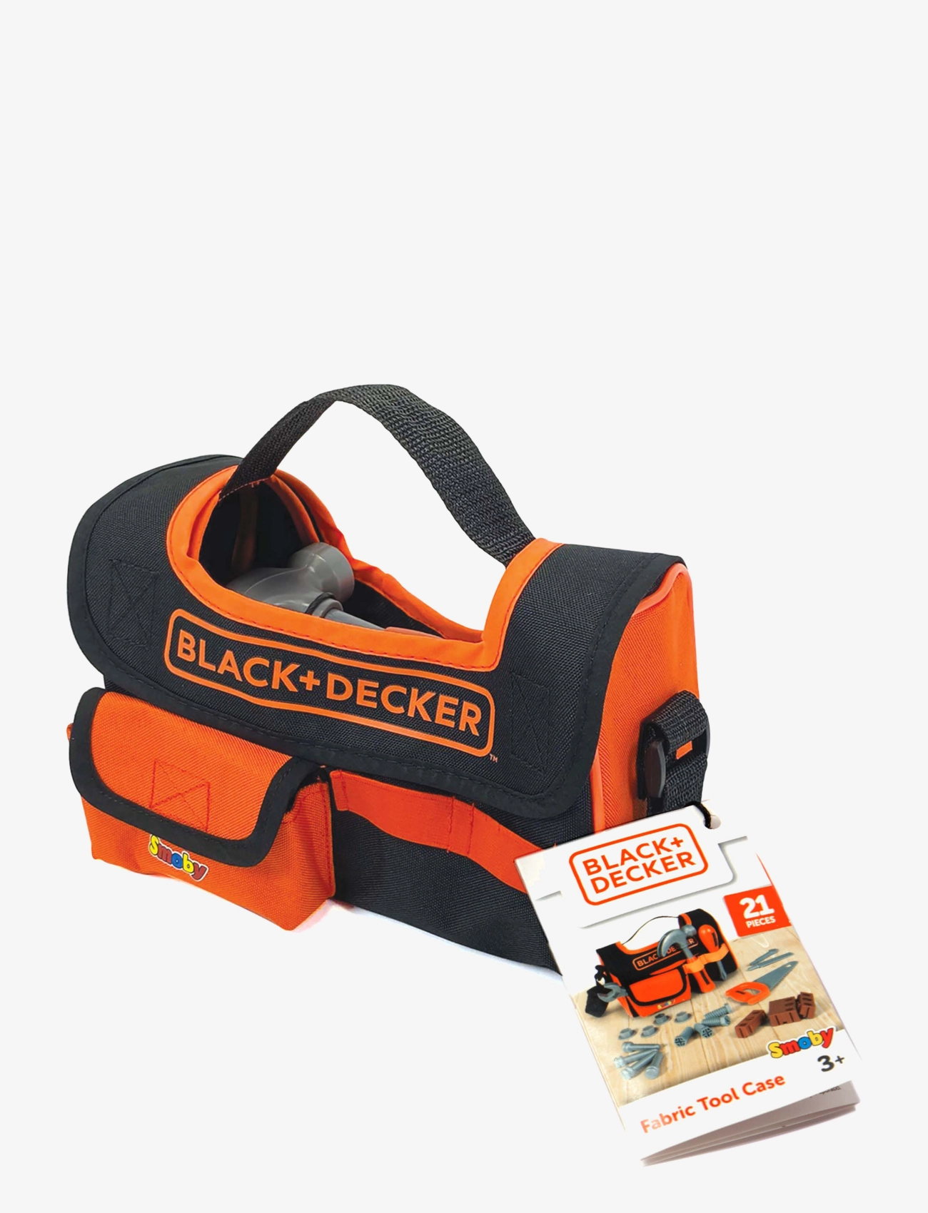 Smoby - Smoby Black+Decker Verktygsväska i tyg - leksaksverktyg - multi coloured - 2