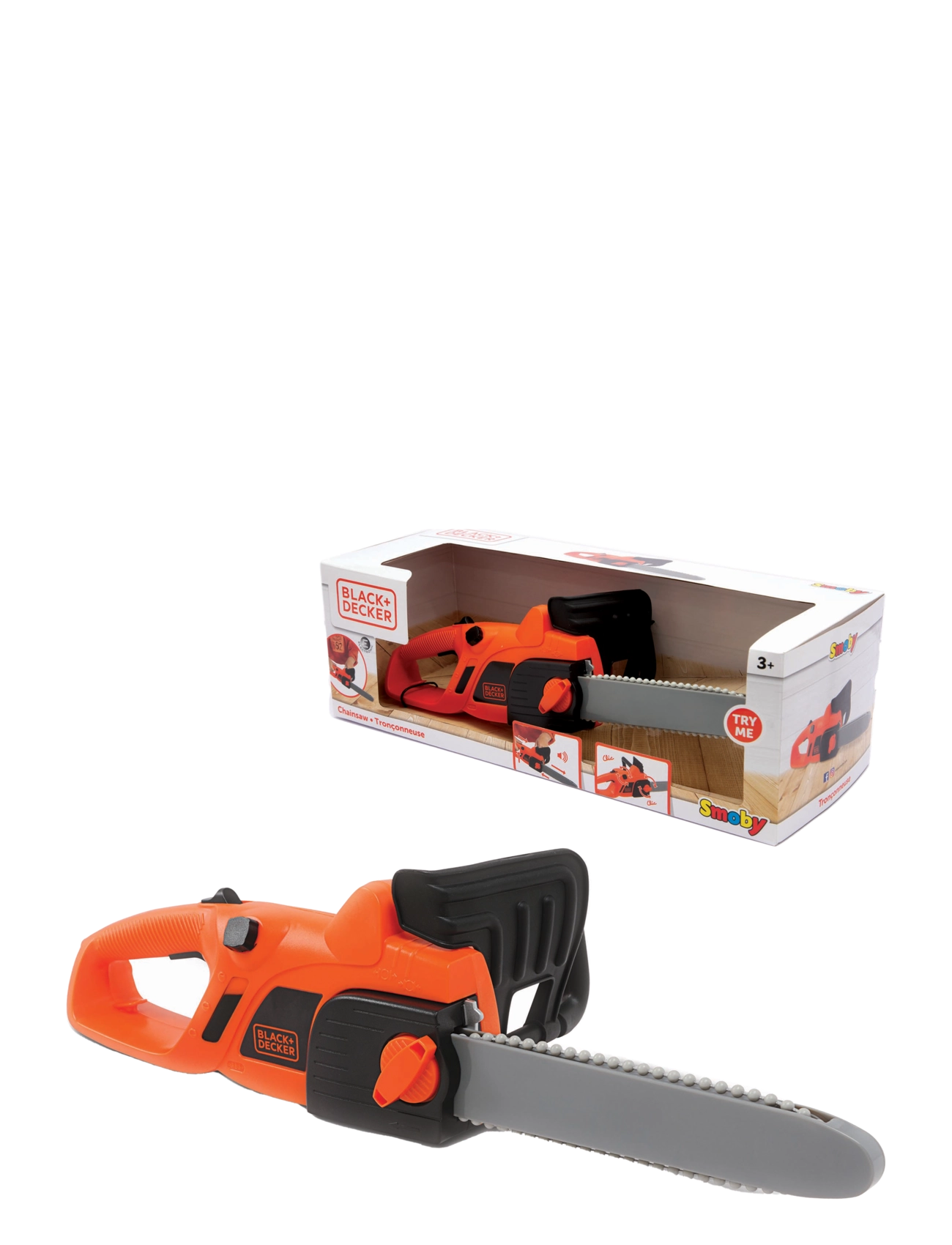 Smoby Smoby Black+Decker Chainsaw - 4 for 3 - MULTI COLOURED / multi