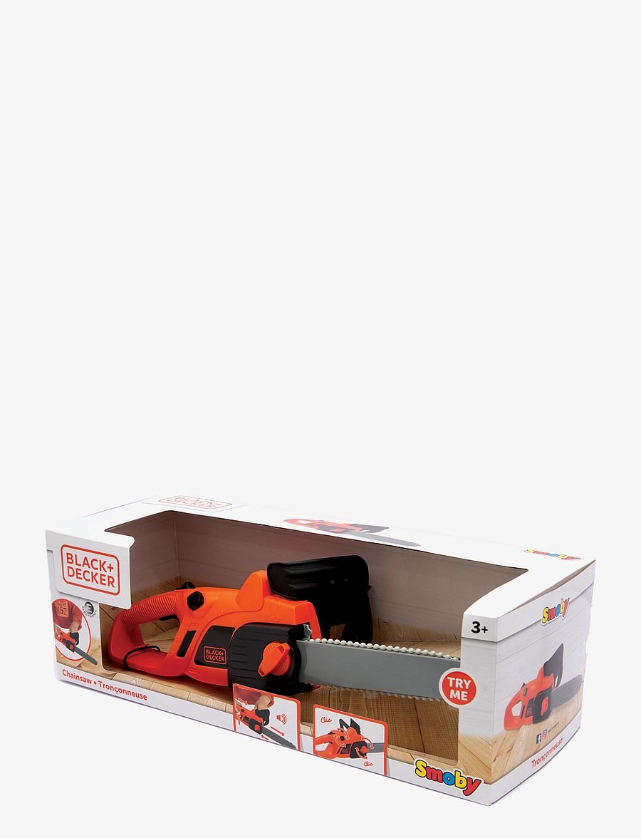 Smoby - Smoby Black+Decker Chainsaw - mänguasjade tööriistad - multi coloured - 2