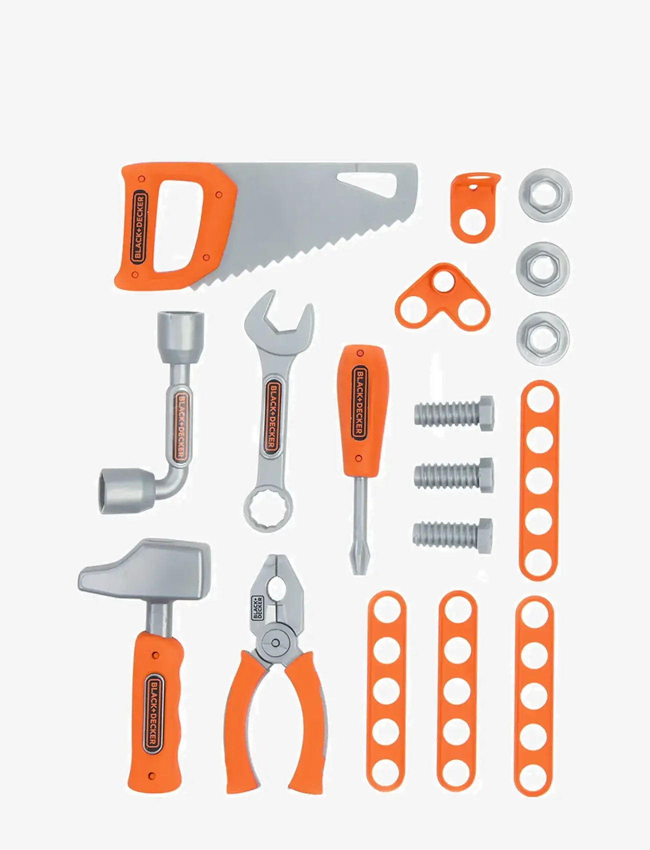 Smoby - Smoby Black+Decker Verktøysett - legetøjsværktøj - orange - 0