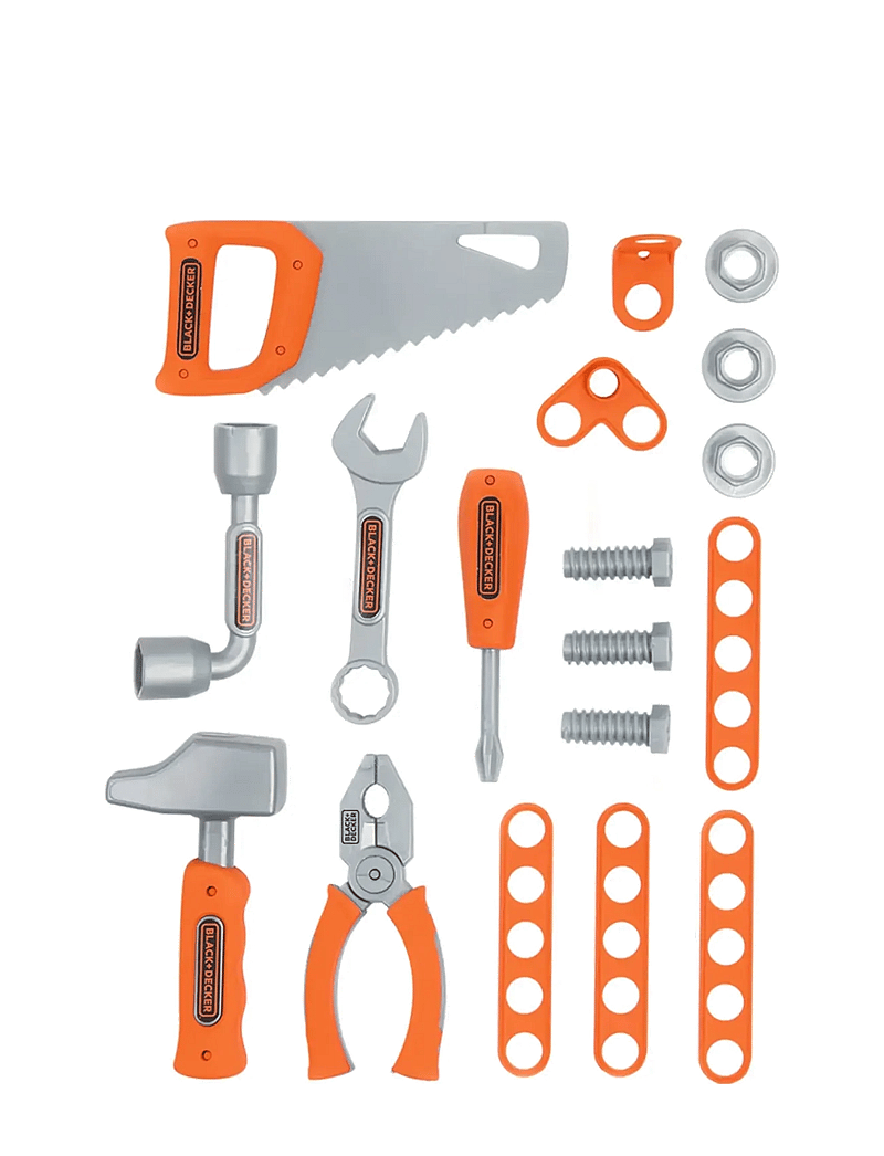 Smoby - Smoby Black+Decker Verktøysett - spielzeug-werkzeuge - orange - 1