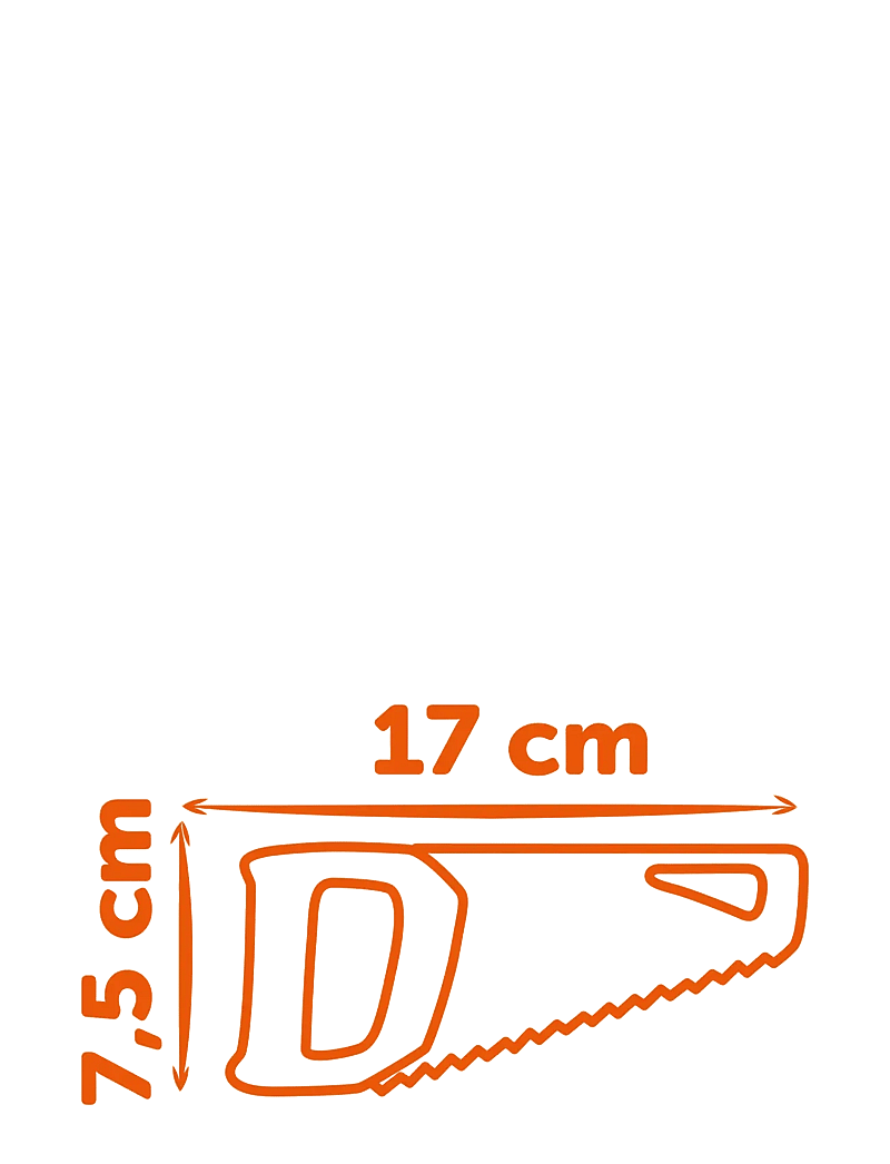 Smoby - Smoby Black+Decker Verktøysett - spielzeug-werkzeuge - orange - 2