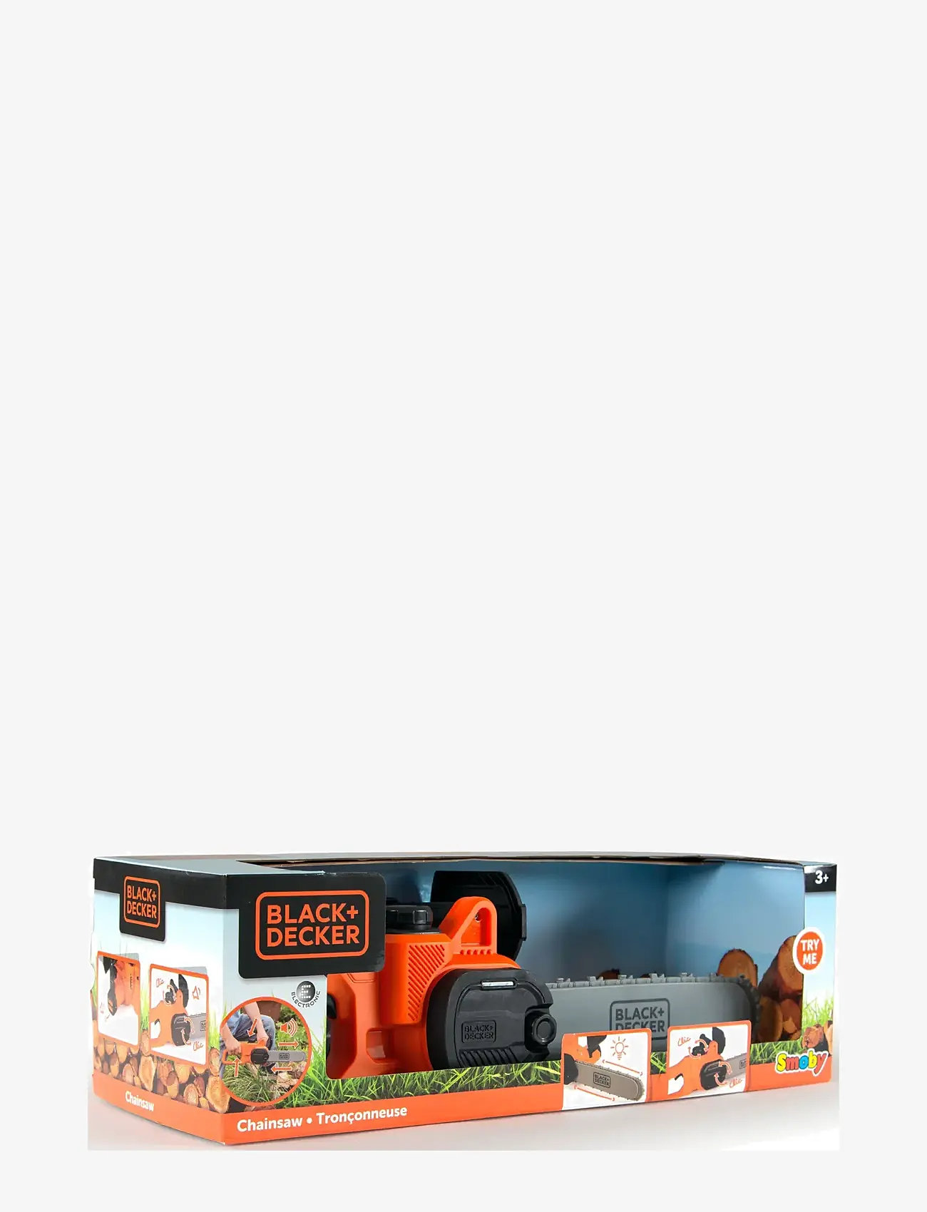 Smoby - Smoby Black+Decker Chainsaw - legetøjsværktøj - multi coloured - 2