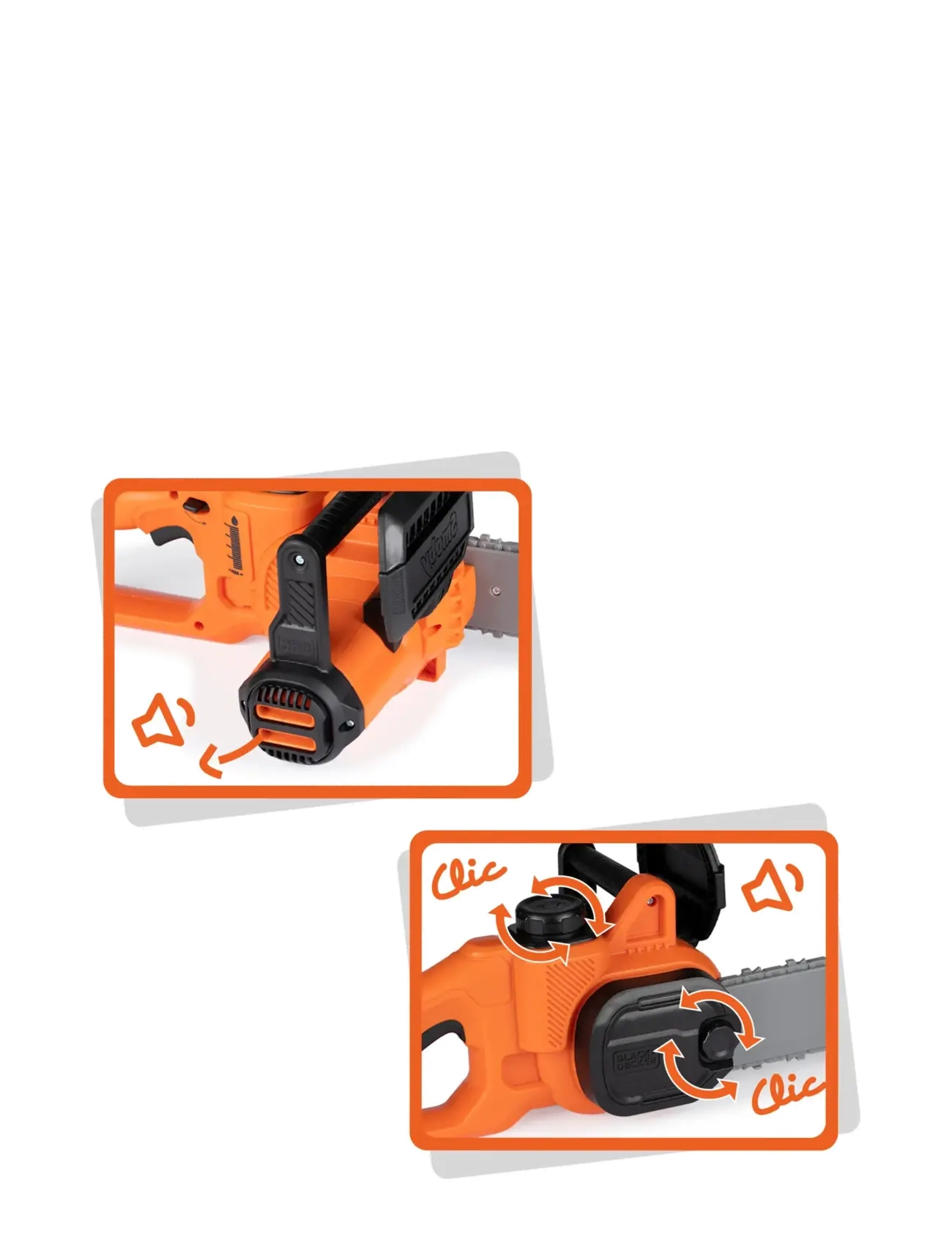 Smoby - Smoby Black+Decker Chainsaw - spielzeug-werkzeuge - multi coloured - 4