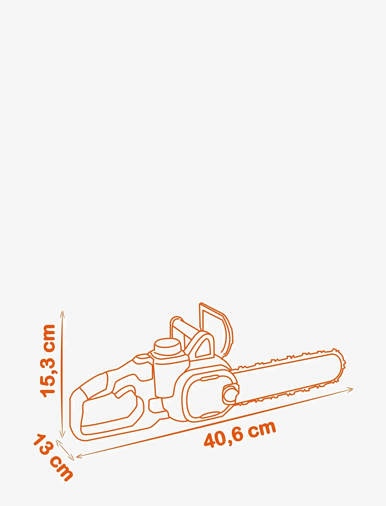 Smoby - Smoby Black+Decker Chainsaw - legetøjsværktøj - multi coloured - 5