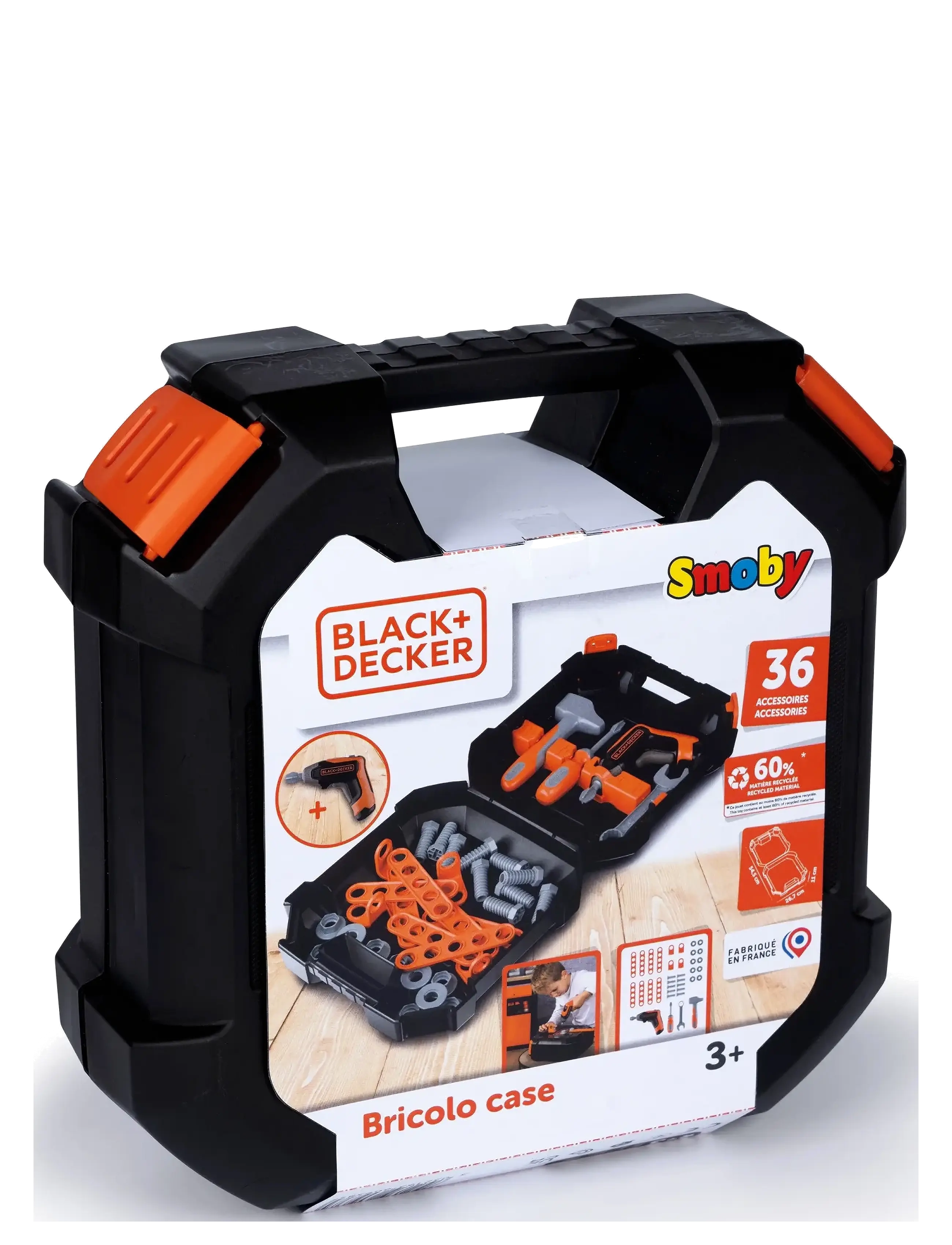 Smoby Black&Decker Toolbox, Børn, Toy Tools, Sort, Str: ONE SIZE