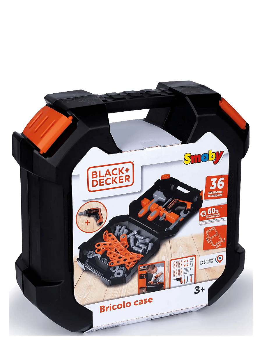 Smoby - Black&Decker Toolbox - spielzeug-werkzeuge - black - 0