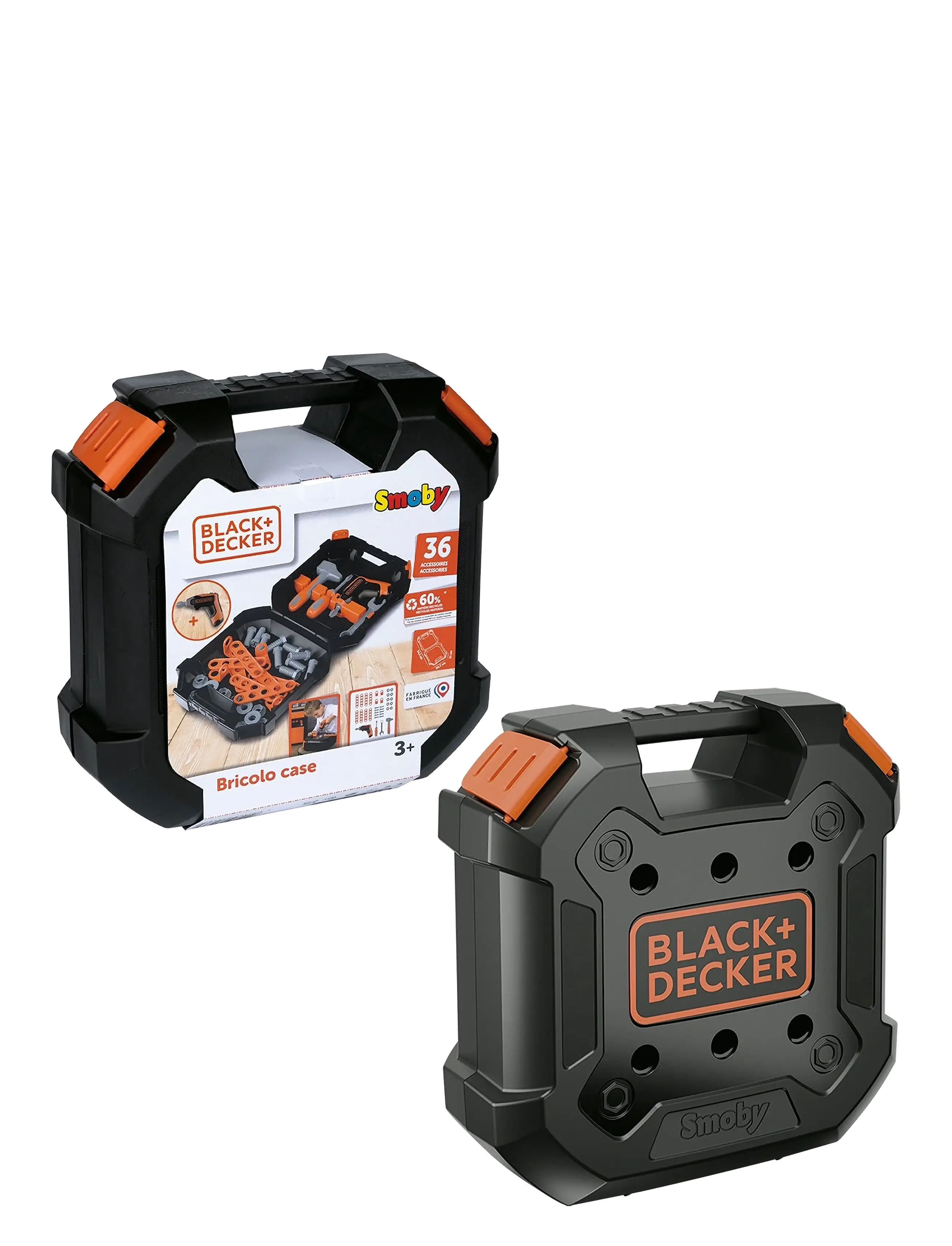 Smoby - Black&Decker Toolbox - leksaksverktyg - black - 1