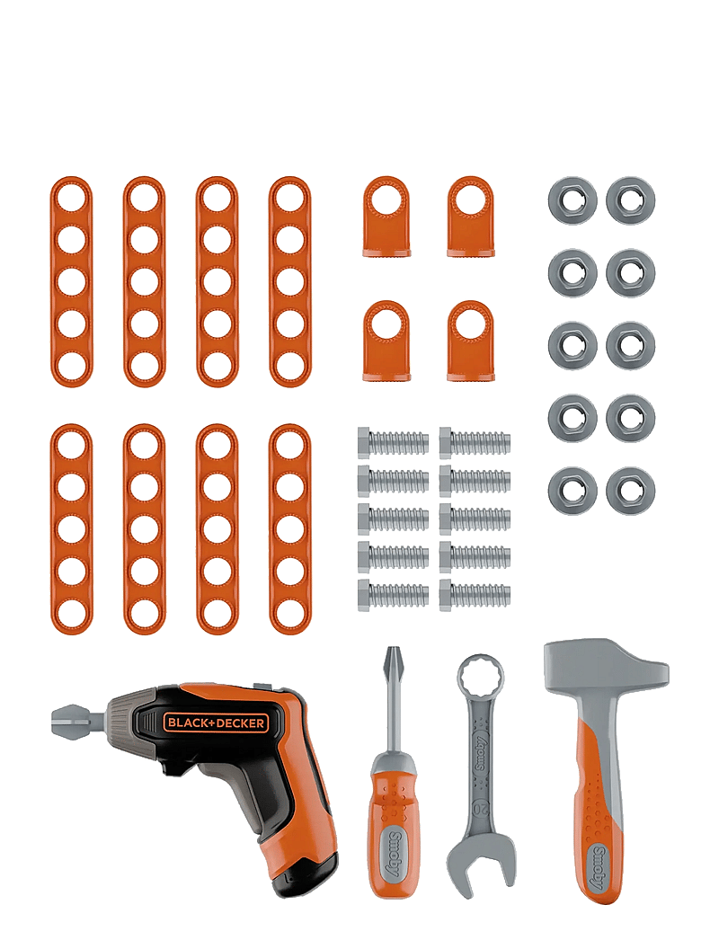 Smoby - Black&Decker Toolbox - spielzeug-werkzeuge - black - 5