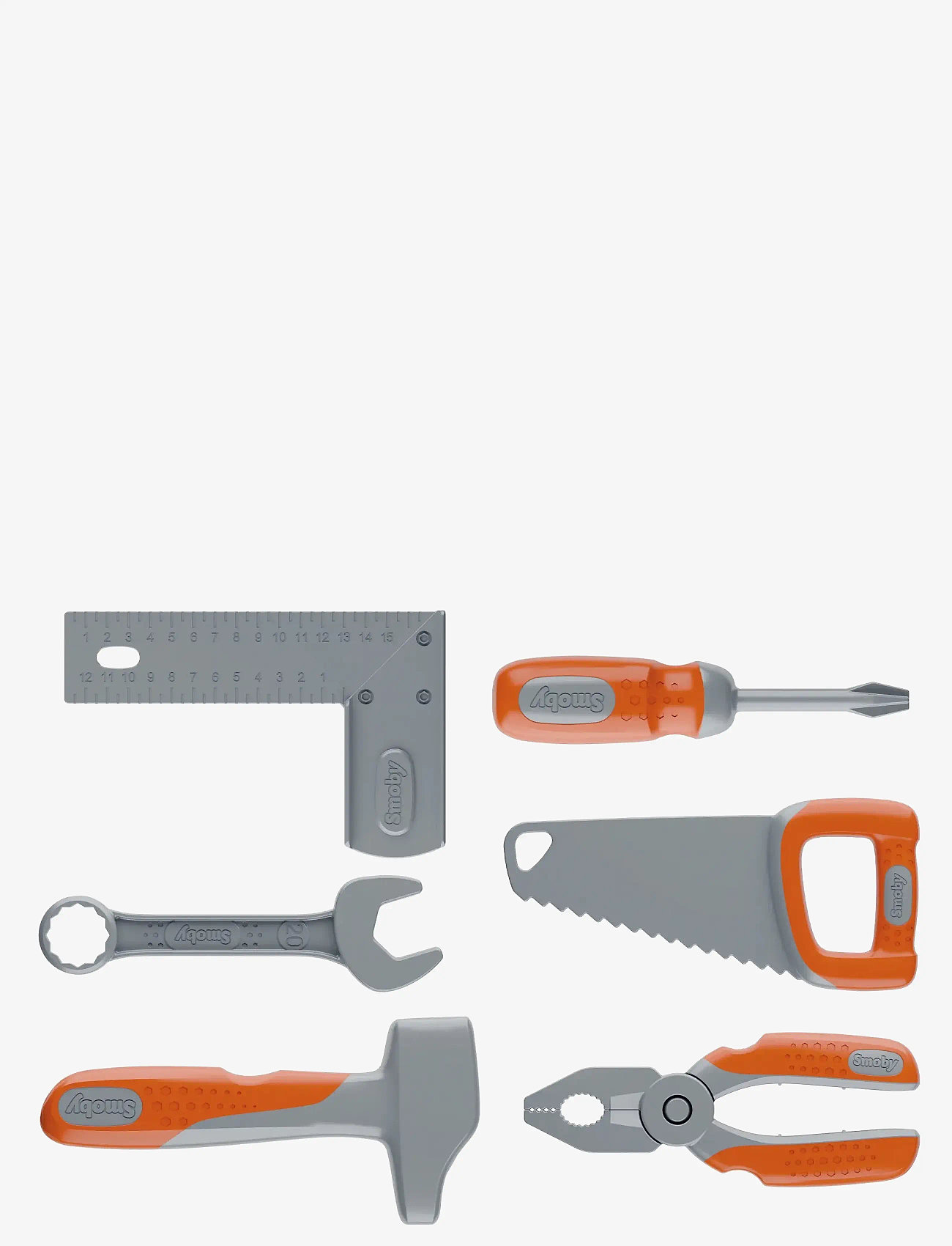 Smoby - Black&Decker  Tool Box + 6 TooLS - leksaksverktyg - black - 4