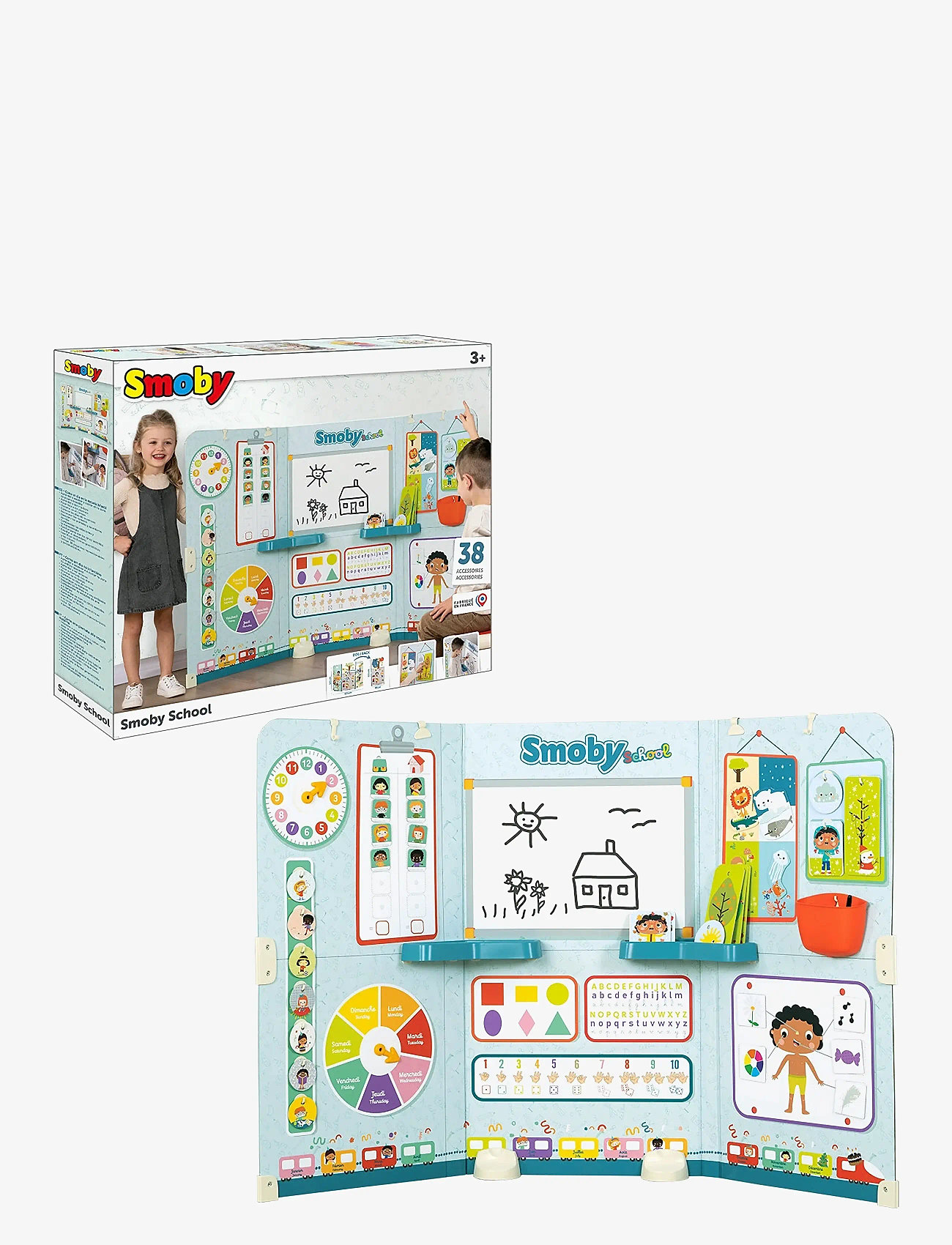 Smoby - Smoby School - zeichnen - multi colorued - 1