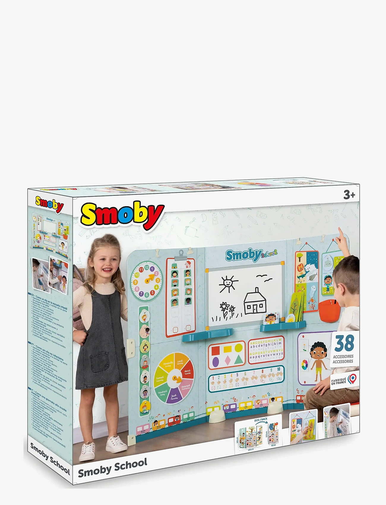 Smoby - Smoby School - zeichnen - multi colorued - 2