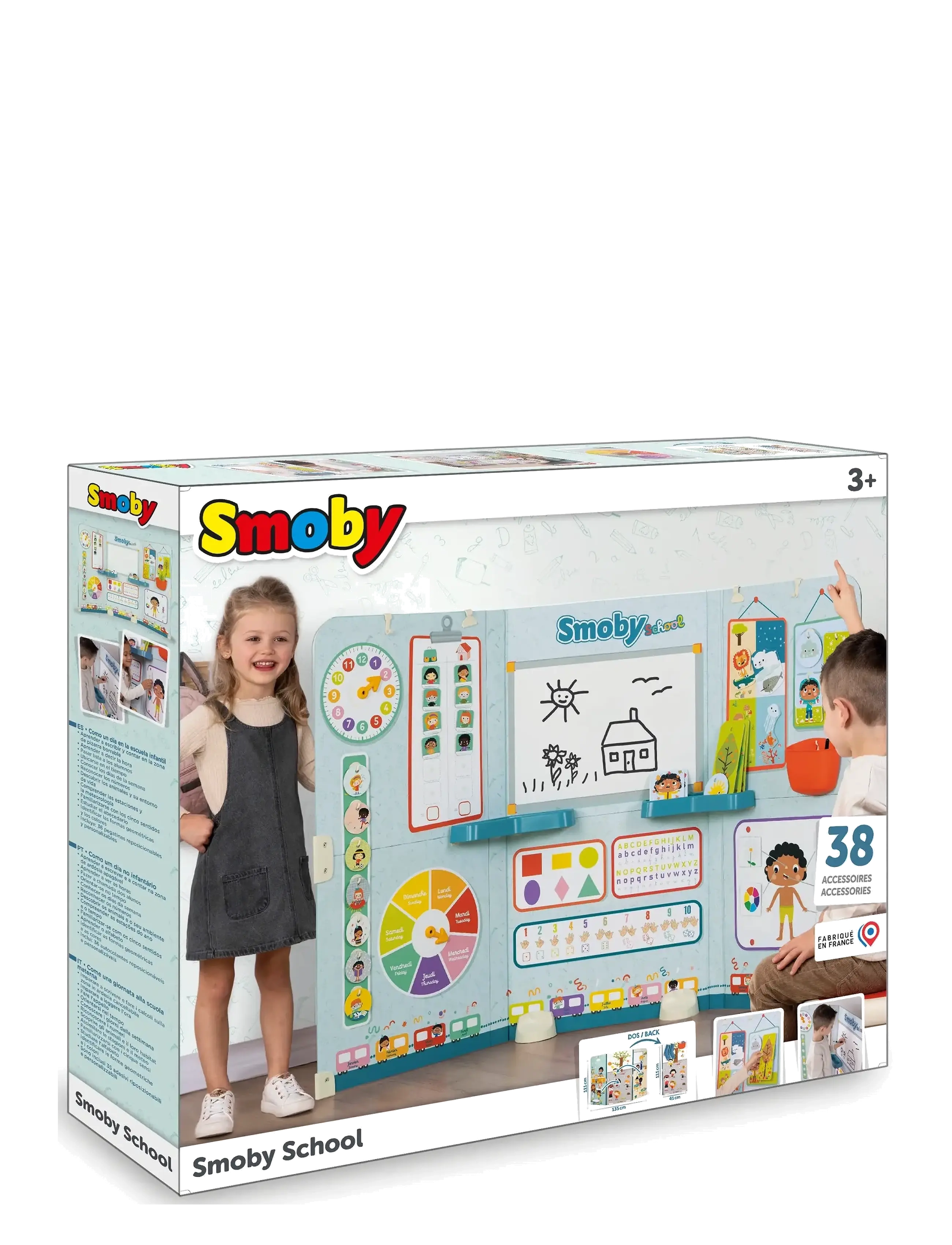 Smoby - Smoby School - zeichenbretter - multi colorued - 3
