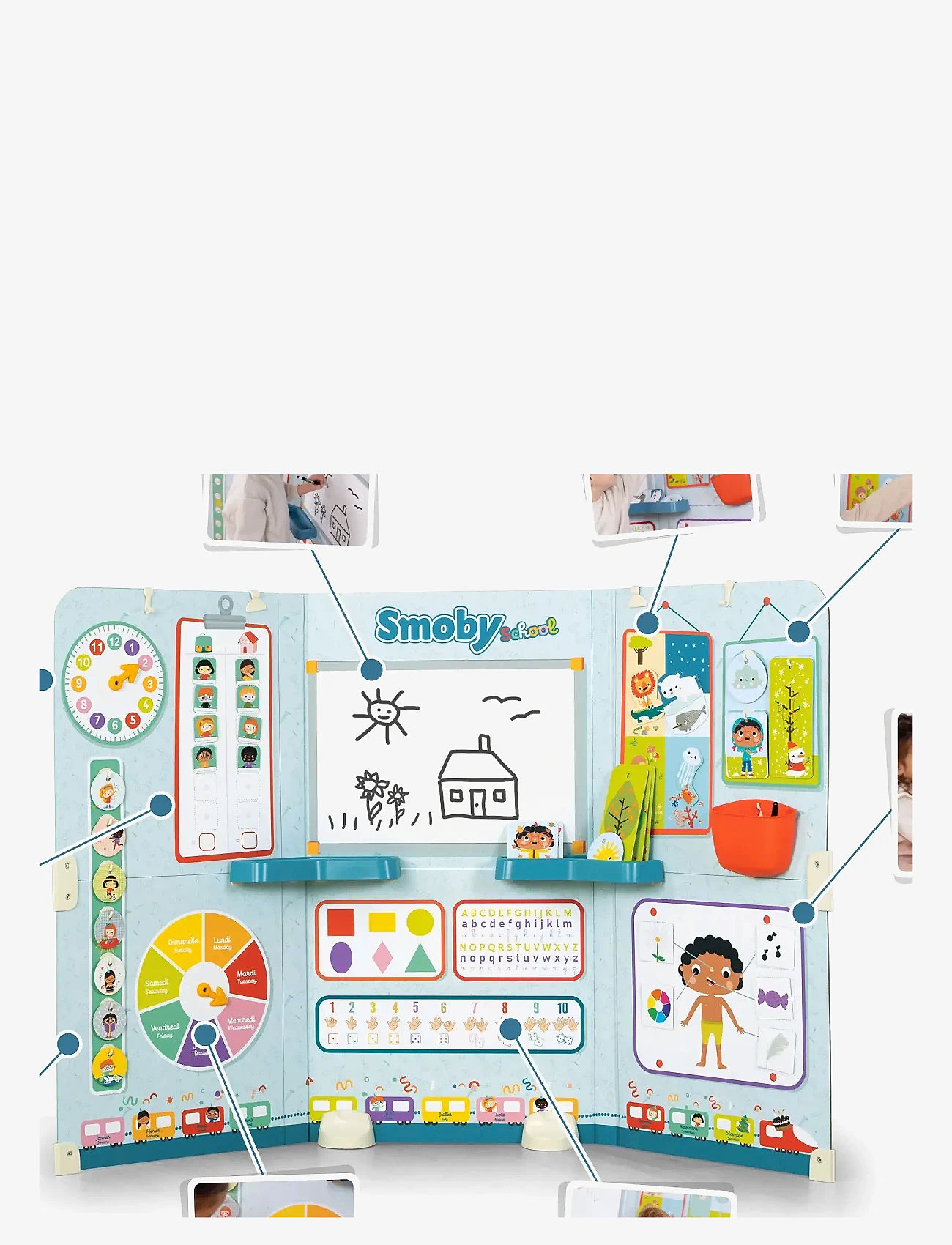 Smoby - Smoby School - zeichnen - multi colorued - 3