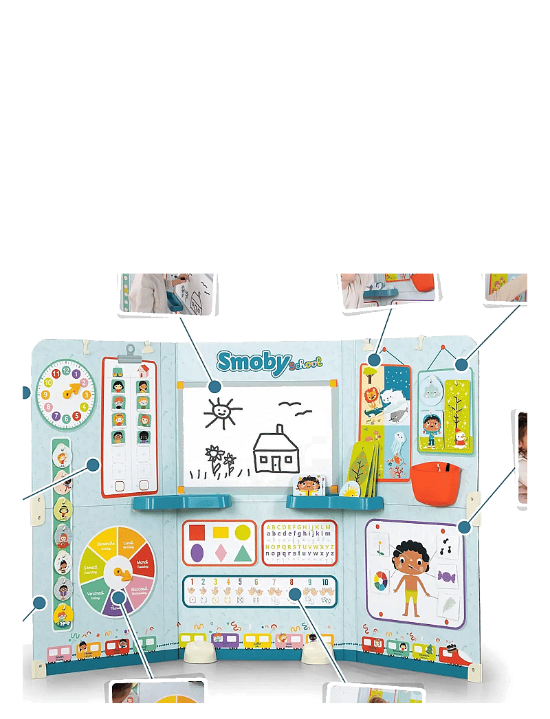 Smoby - Smoby School - zeichnen - multi colorued - 3