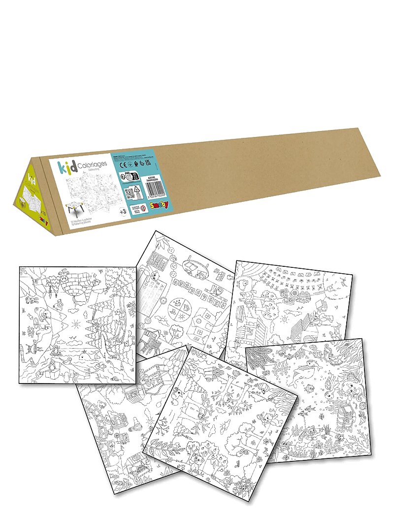 Smoby - Kid Colouring - värvimis- & käsitööraamatud - multi colorued - 3