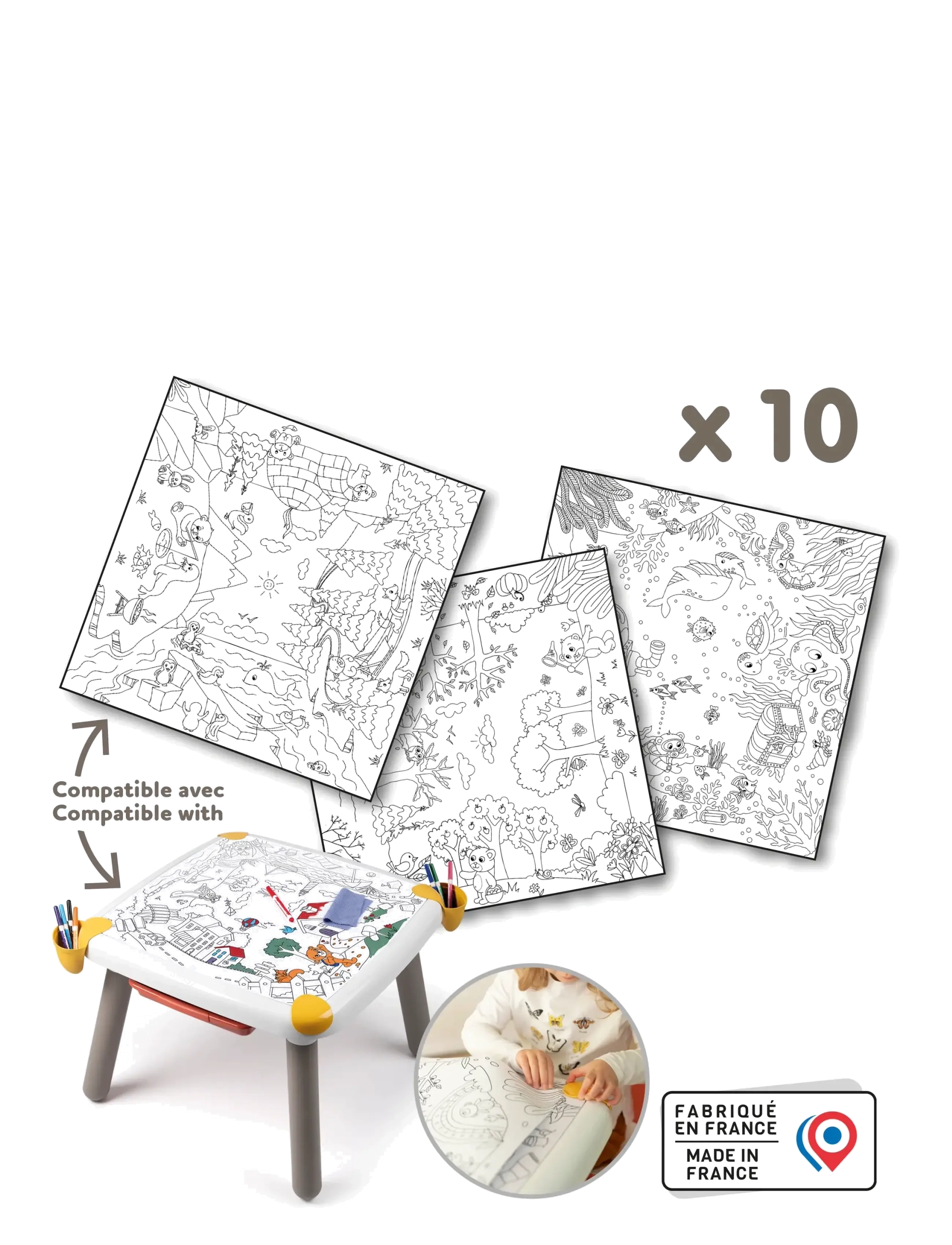 Smoby - Kid Colouring - coloring & craft books - multi colorued - 3