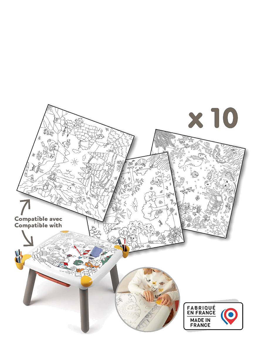 Smoby - Kid Colouring - värvimis- & käsitööraamatud - multi colorued - 3