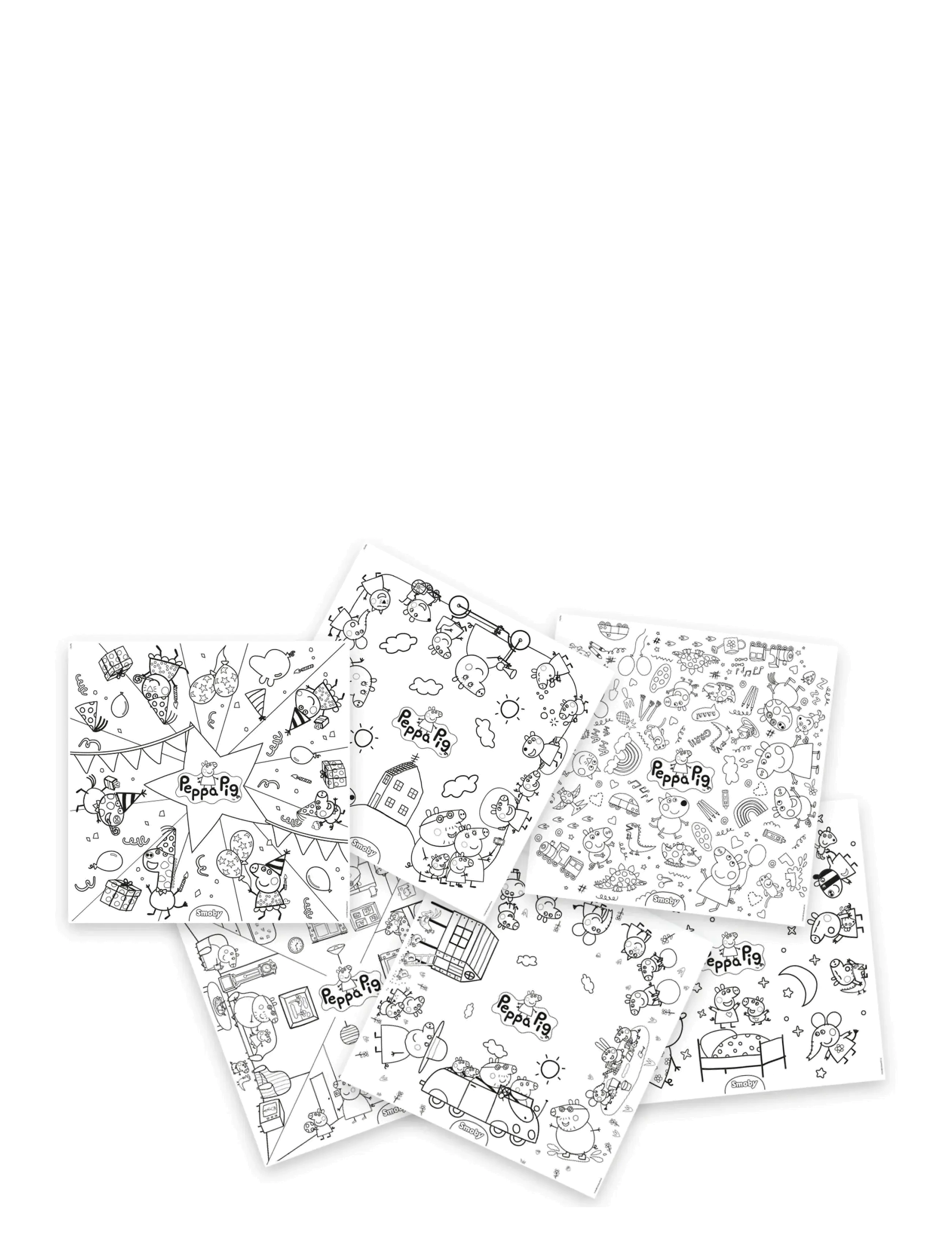 Smoby Peppa Pig Kid Colouring - Drawing & Crafts - MULTI COLORUED / white