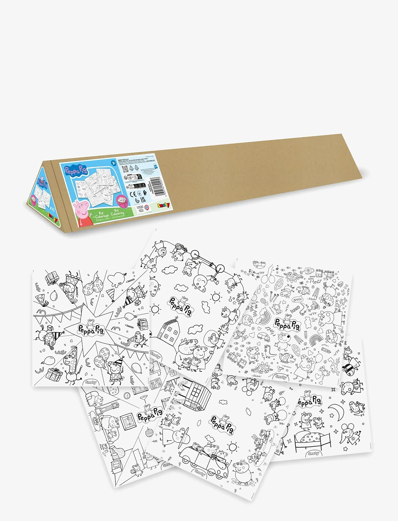 Smoby - Peppa Pig Kid Colouring - mal- & bastelbücher - multi colorued - 2