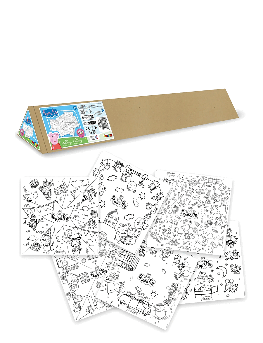 Smoby - Peppa Pig Kid Colouring - mal- & bastelbücher - multi colorued - 2