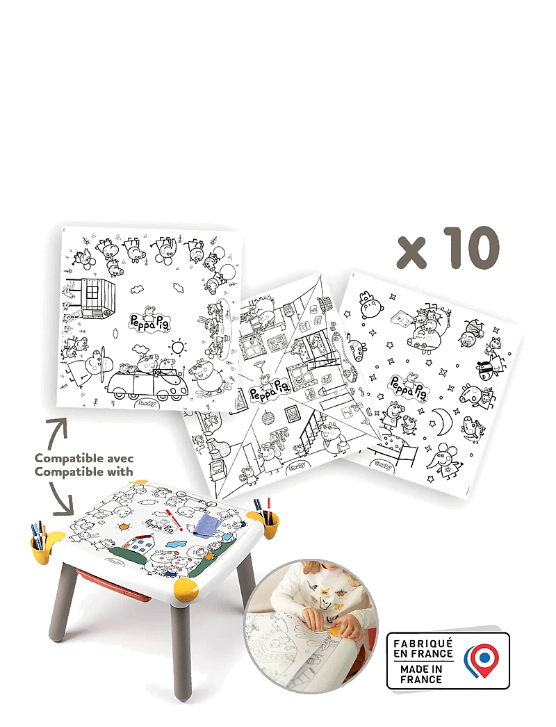 Smoby - Peppa Pig Kid Colouring - mal- & bastelbücher - multi colorued - 4