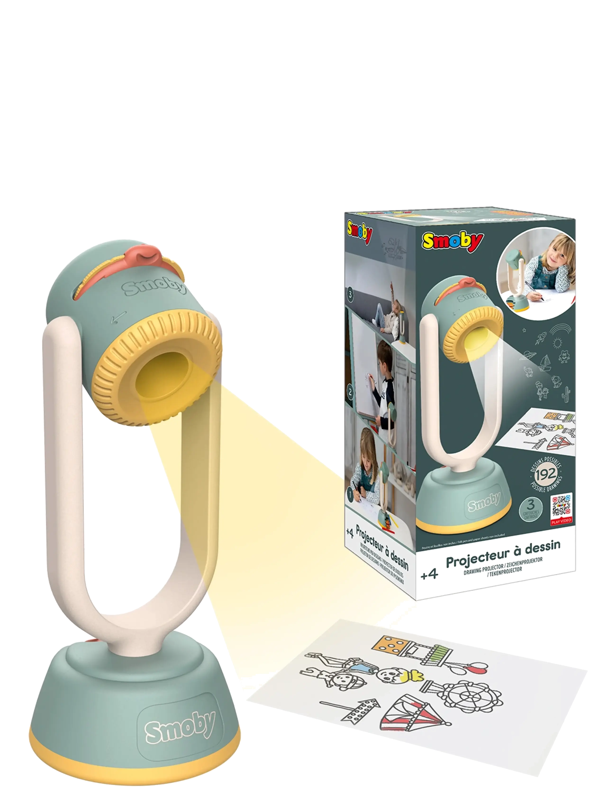Smoby - Smoby Ritlampa - zeichenbretter - multicolor - 2