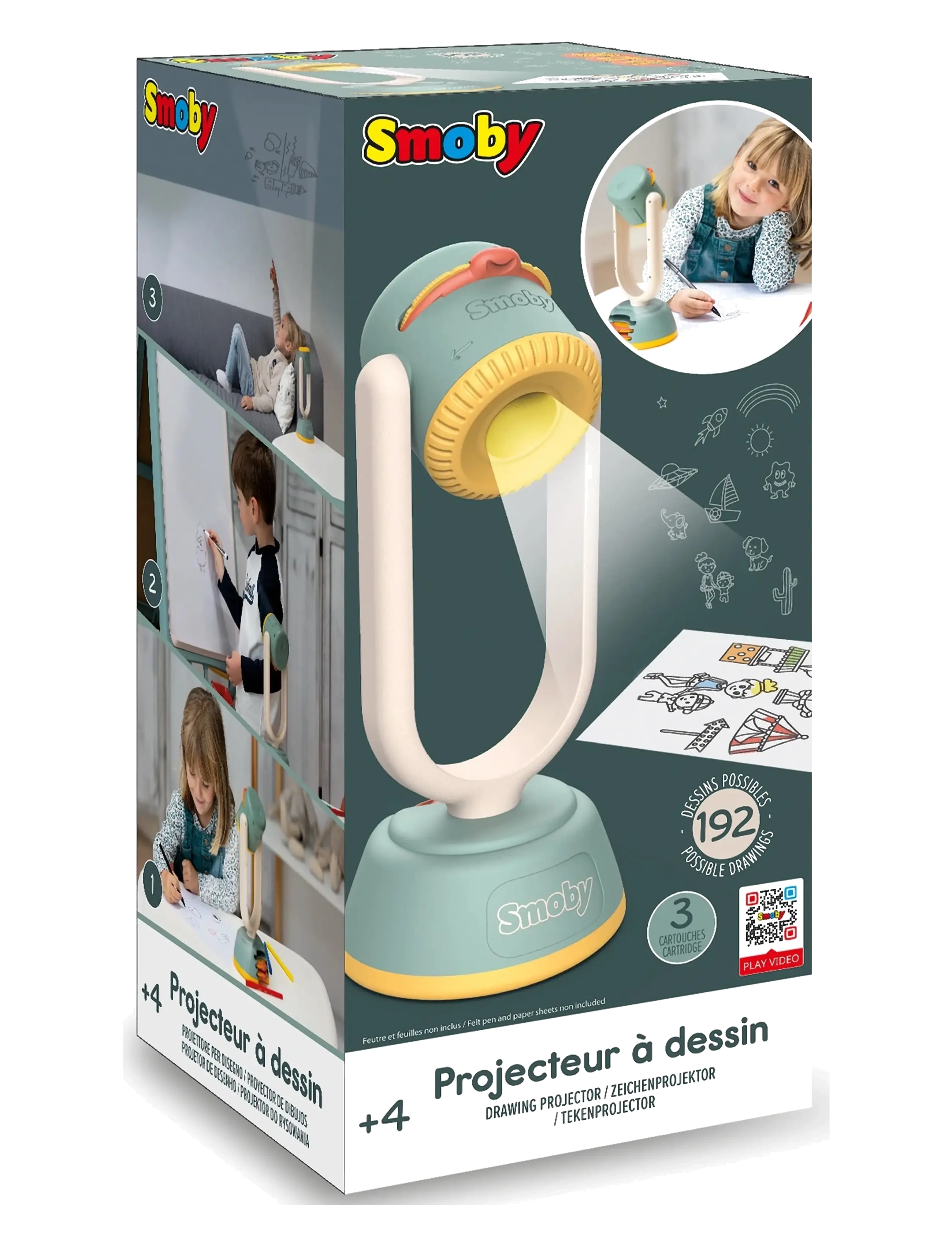 Smoby - Smoby Ritlampa - zeichenbretter - multicolor - 3