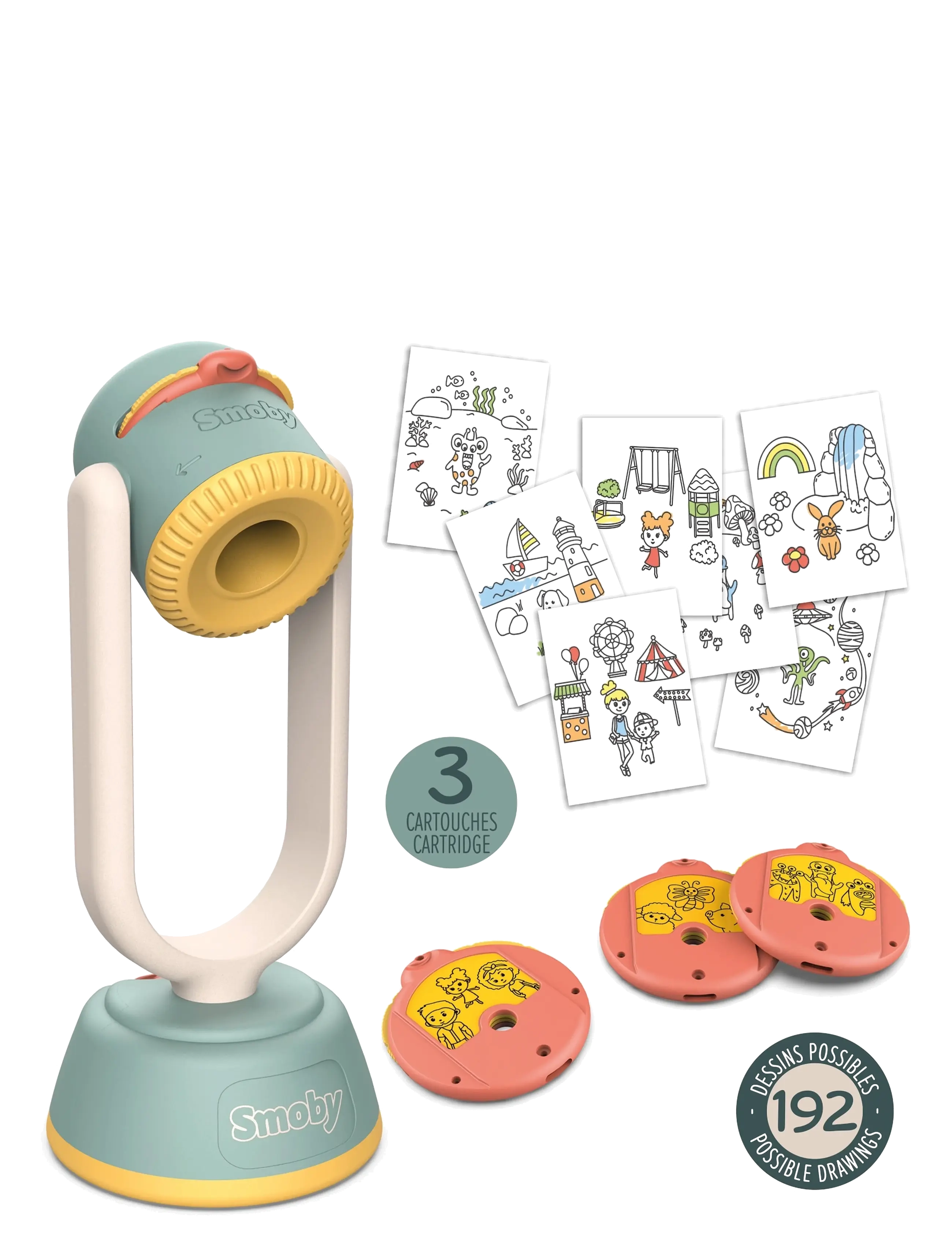 Smoby - Smoby Ritlampa - zeichenbretter - multicolor - 4