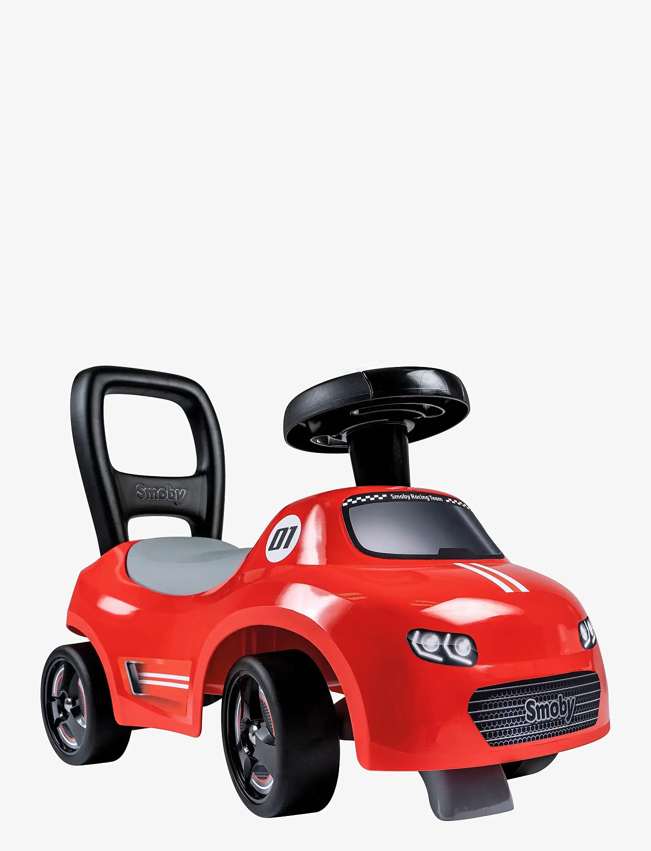 Smoby - Red Auto Ride-On - red - 0