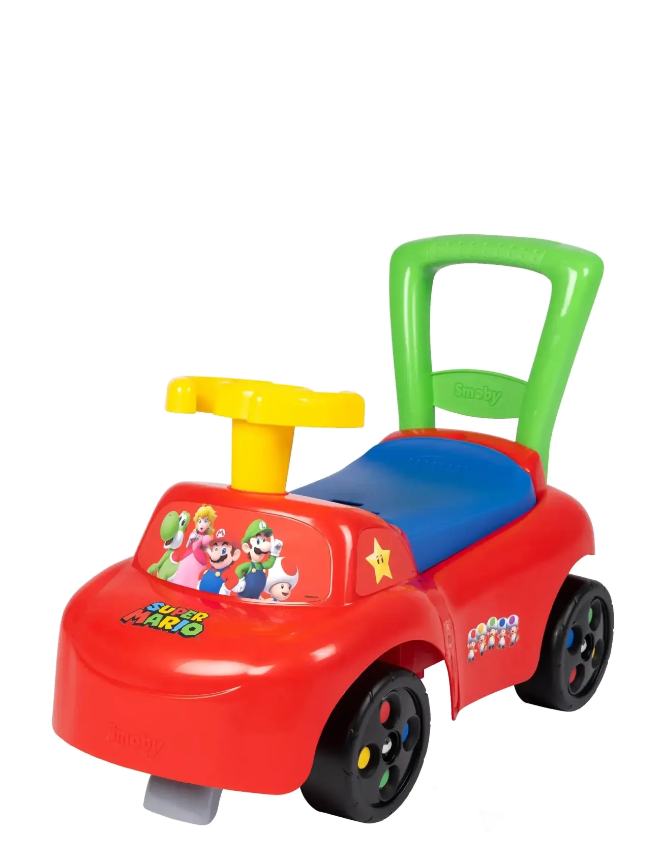 Smoby Super Mario Auto Ride-On, One Size, Spielzeug, Rot - Ride On Kinder