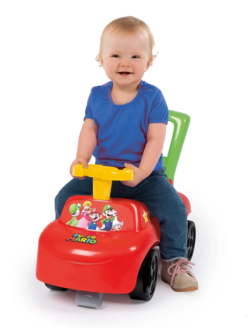 Smoby - Super Mario Auto Ride-On - aufsitzspielzeug - red - 0