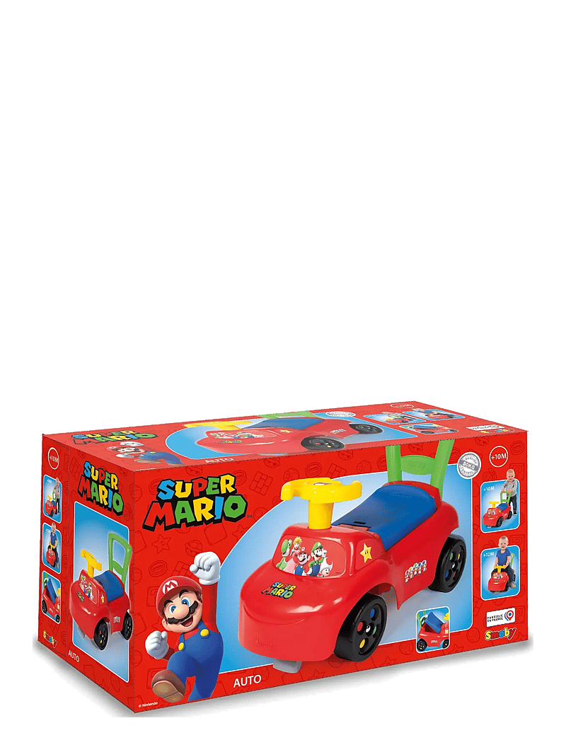 Smoby - Super Mario Auto Ride-On - aufsitzspielzeug - red - 3