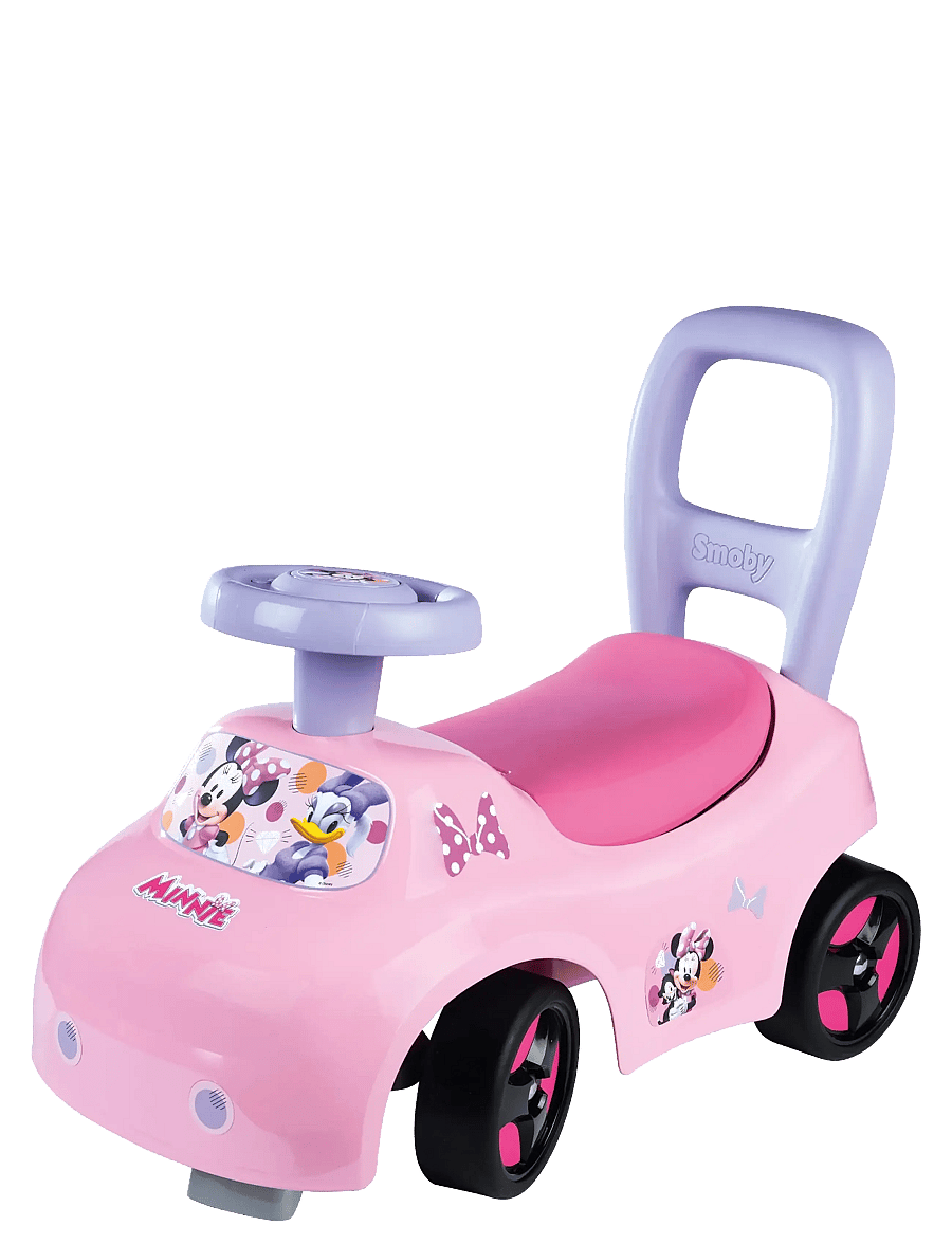 Smoby - Minnie Auto Ride-On - sünnipäevakingitused - pink - 0
