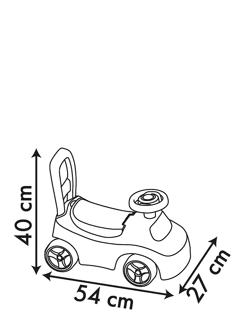 Smoby - Minnie Auto Ride-On - aufsitzspielzeug - pink - 5