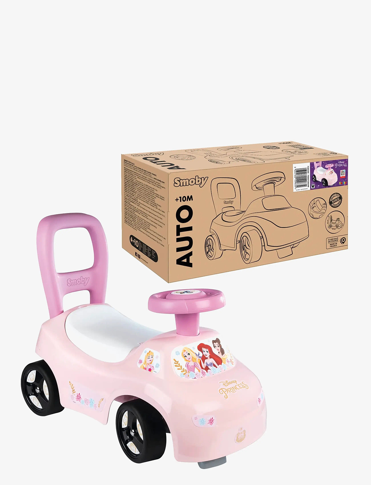 Smoby - Dp Car Ride On - leksaksbilar - pink - 2