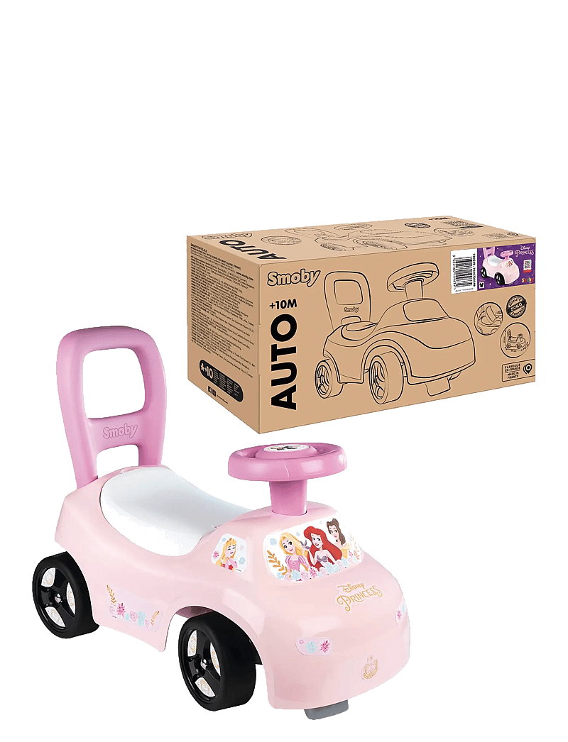 Smoby - Dp Car Ride On - toy cars - pink - 1