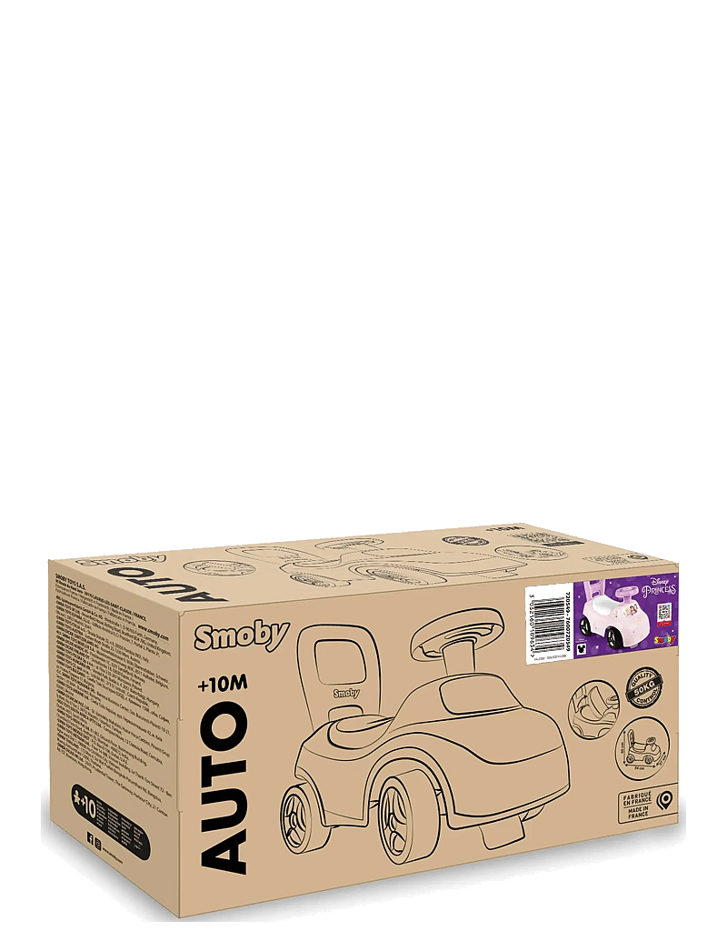Smoby - Dp Car Ride On - toy cars - pink - 2